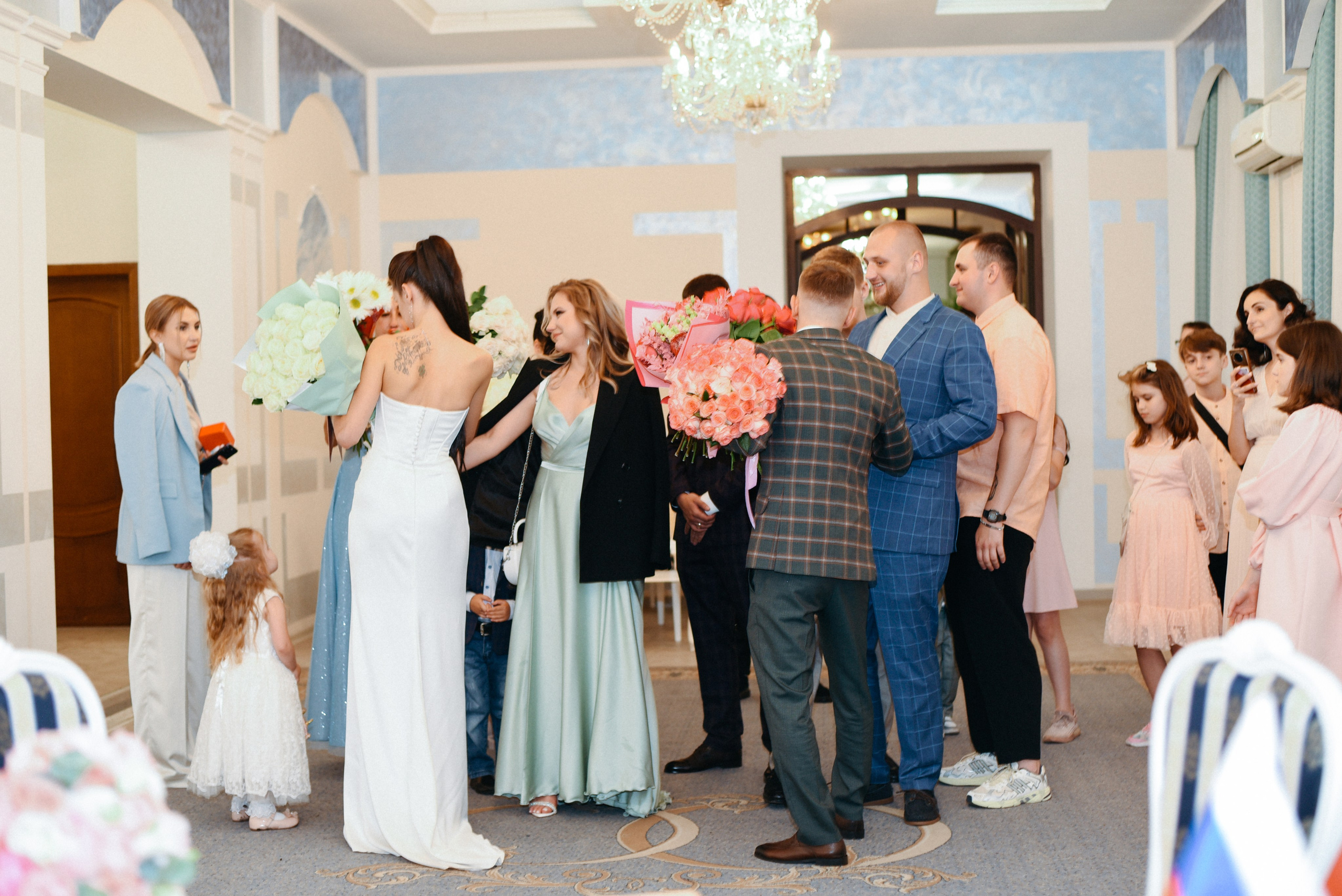 Виктор и Ангелина Банкет на 100 гостей Ресторан Segreto. Фотограф Лола Волна, город Москва