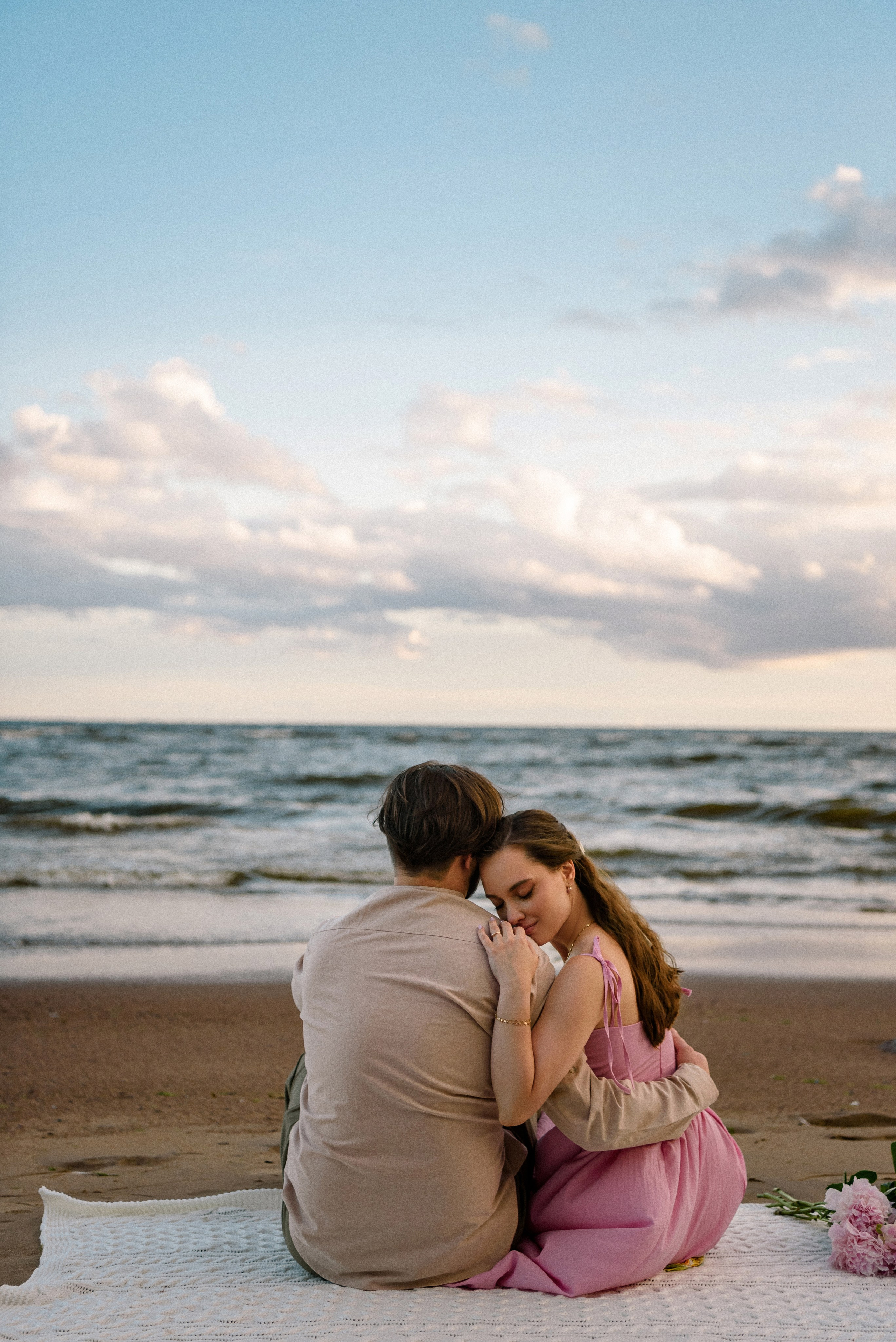 Настя и Вова Финский залив. Свадебный фотограф в Санкт-Петербурге София Шубик