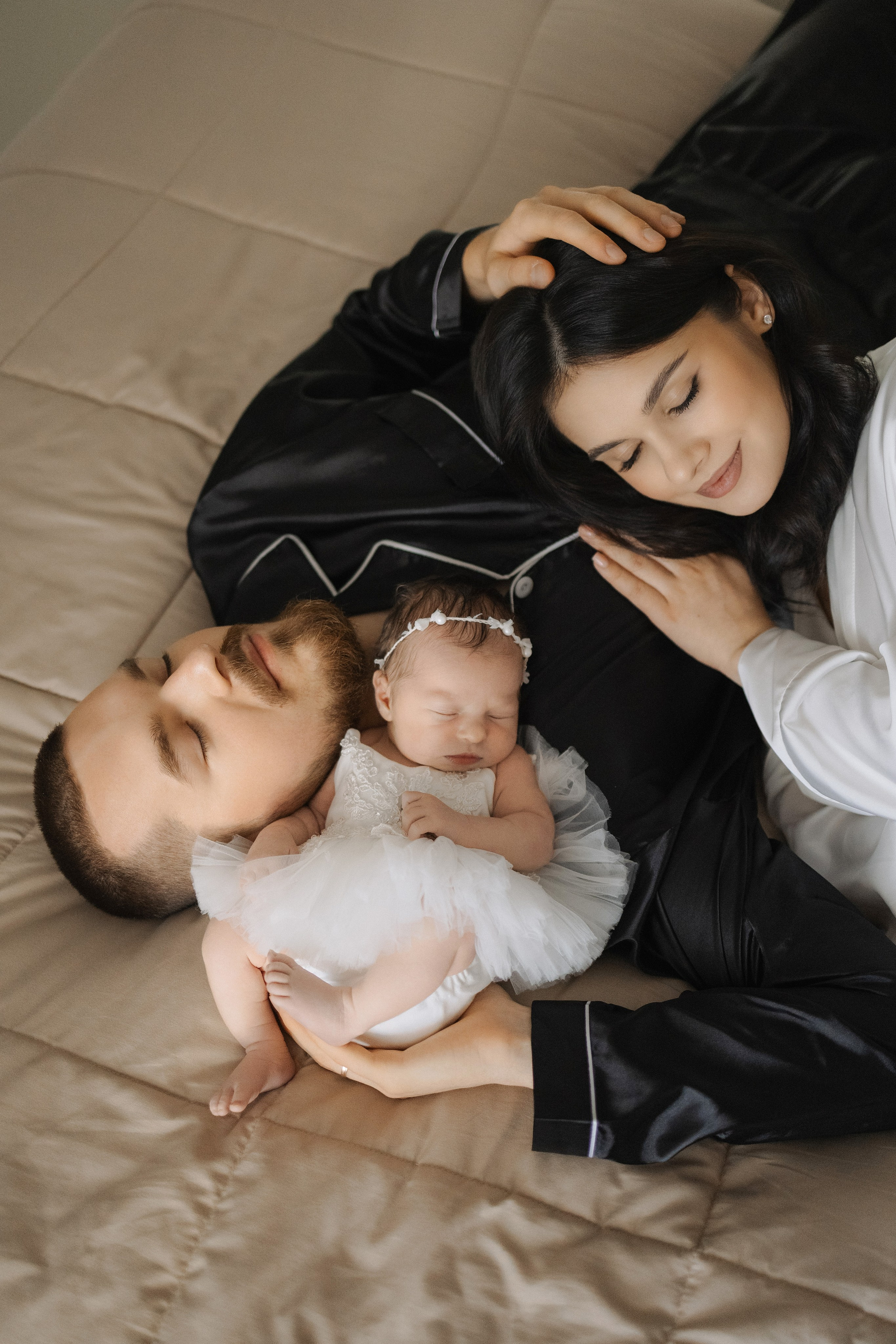 Ариана 4 дня. Фотограф новорождённых Newborn Москва