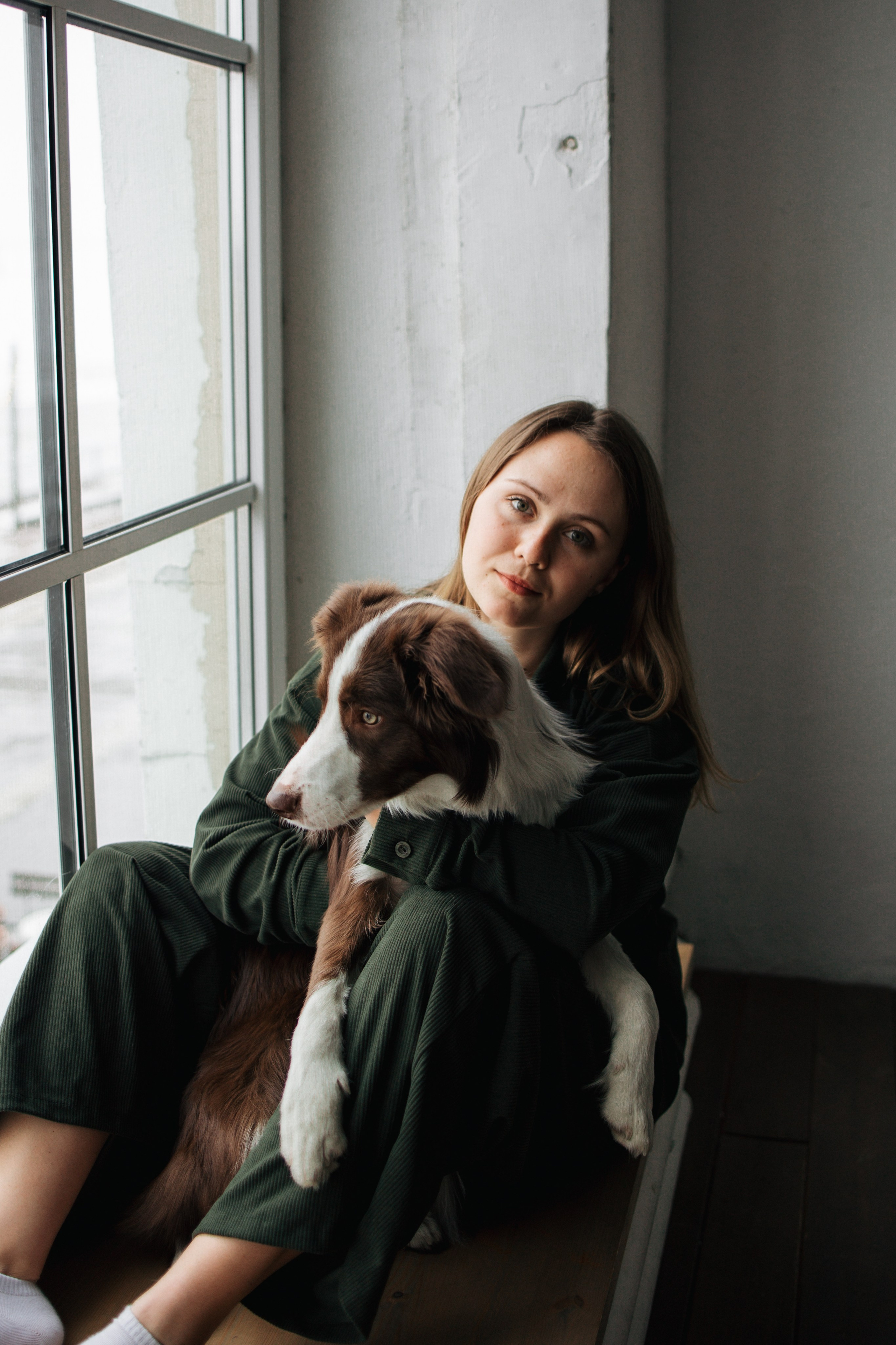 Настя и Симба. Фотограф — Анималист | Санкт-Петербург