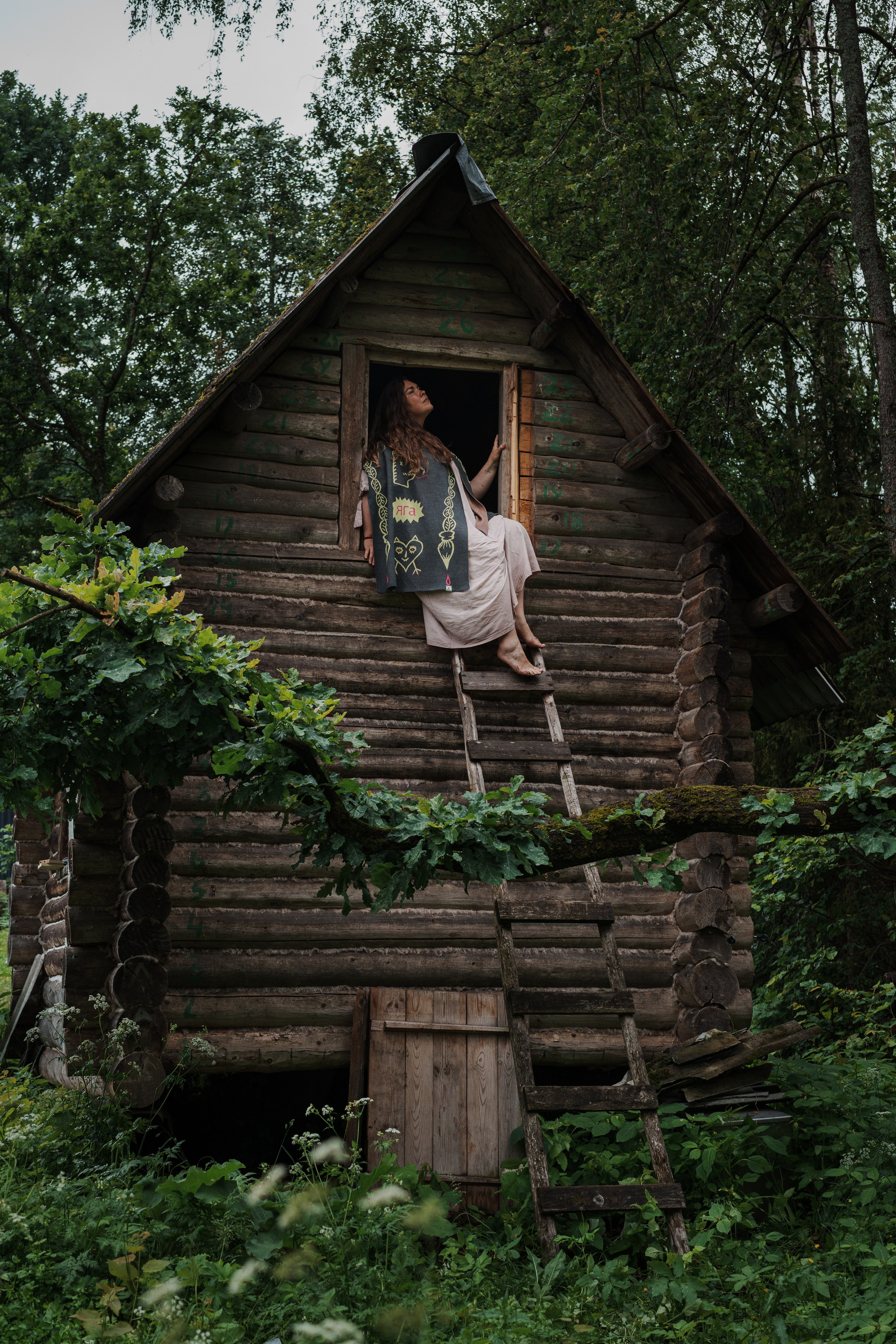 Баба Яга. Семейный фотограф Клубкова Мария. Поместье Клу