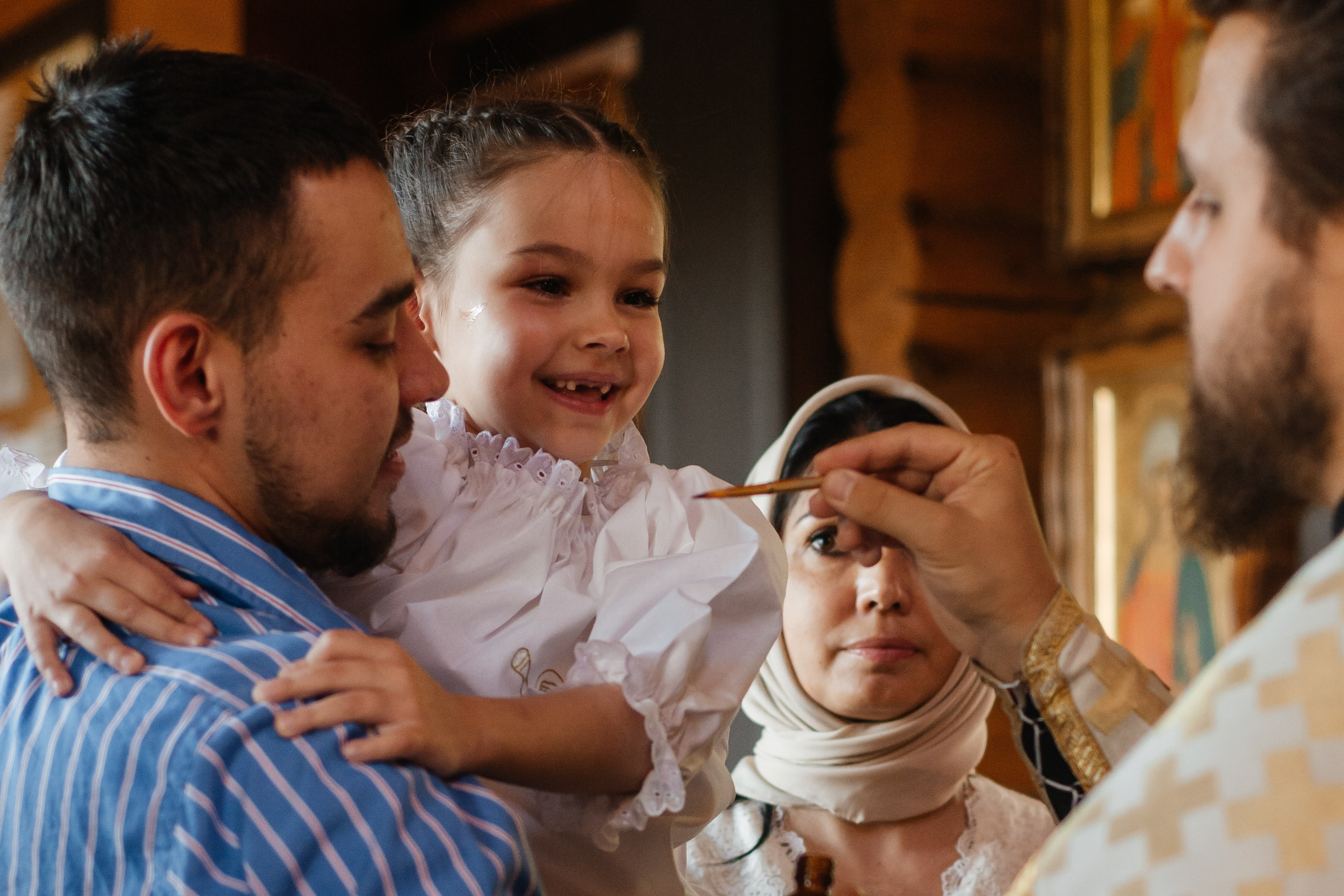 Фотосессия крещения Елизаветы. Семейный и детский фотограф Кущ Наташа