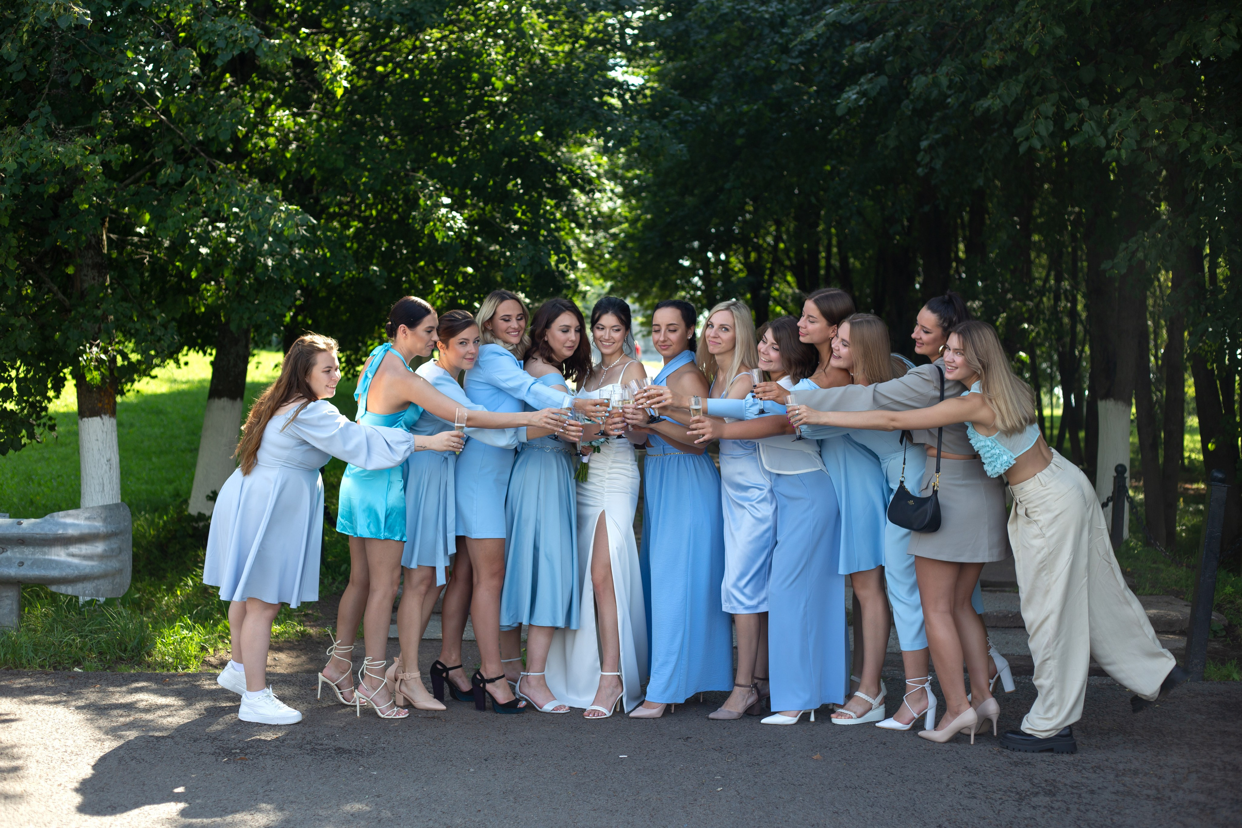 Яркая летняя свадьба в Дмитрове. Валерия+Николай. Фотограф Дмитров и МО Валентина Халикова