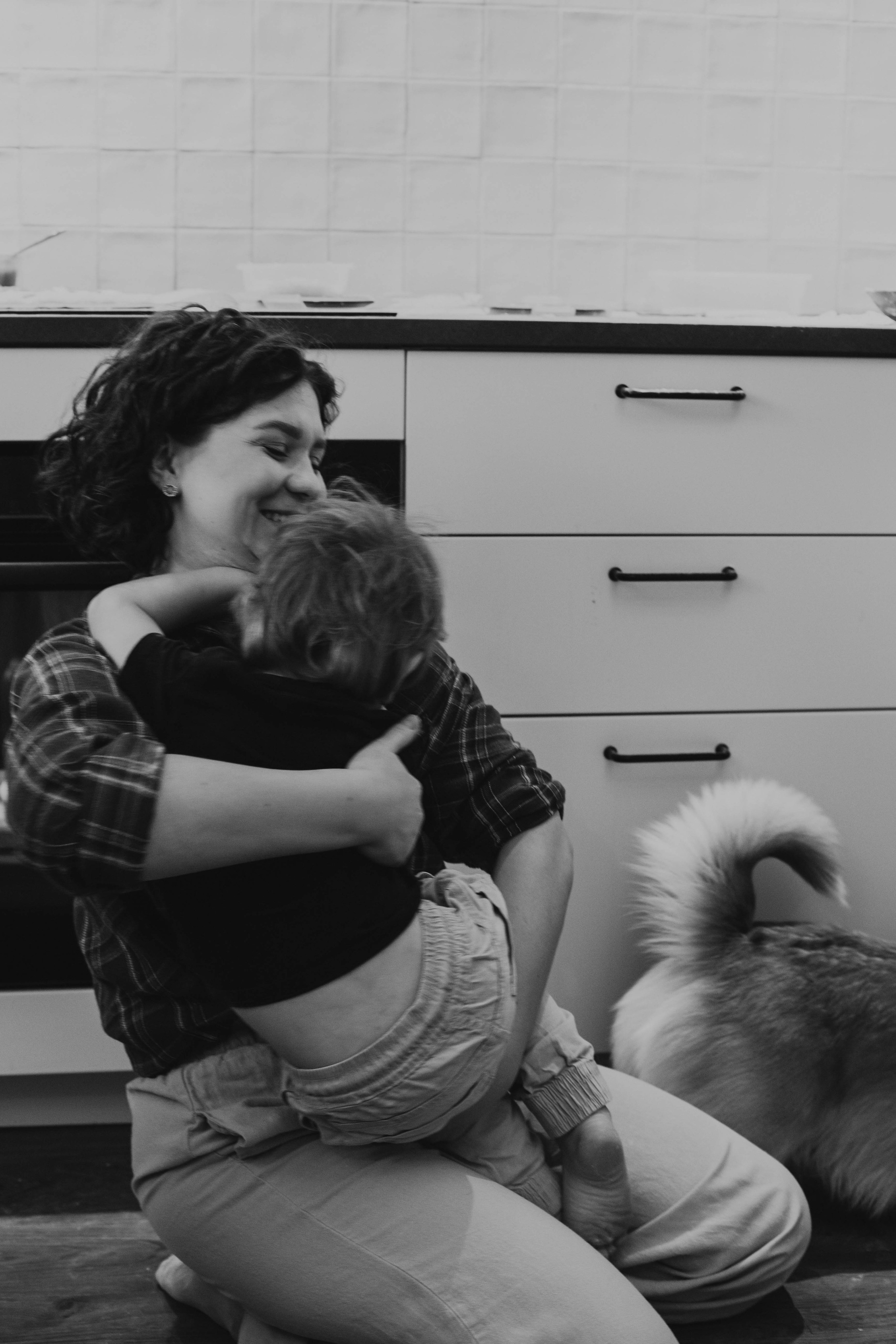 Лиза Коля Тимофей и Трюфель. Фотограф в Санкт-Петербурге Дарья Заплитная