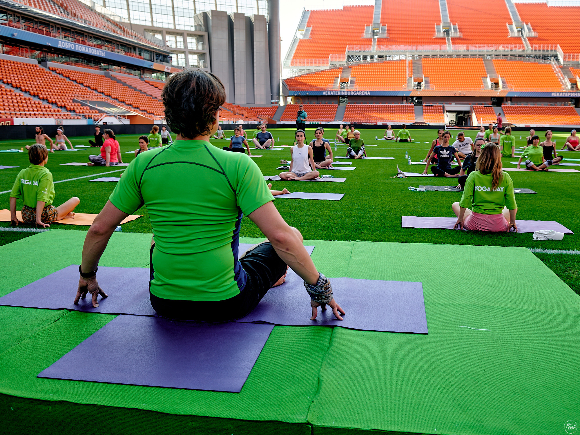 Yoga Day 2021. Фотографии отовсюду и обо всем