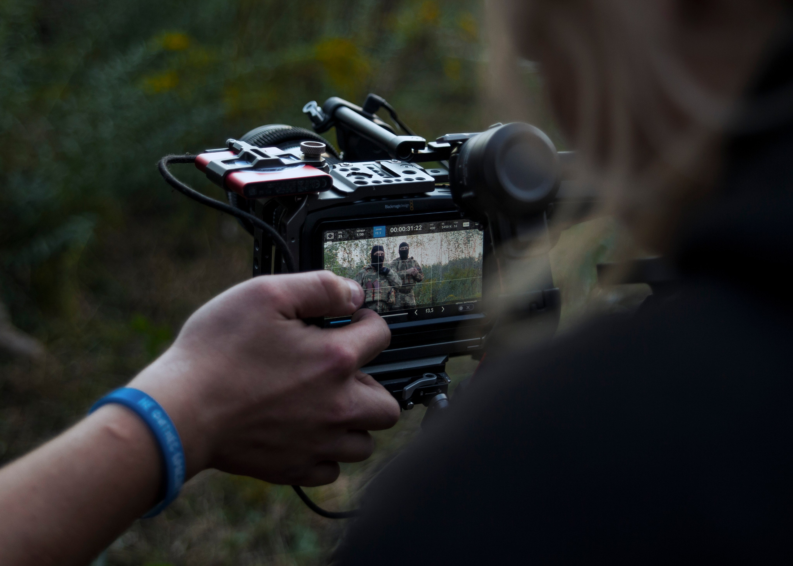 Backstage со съёмок фильма «Reverenсе». Портретный фотограф в Москве Дарья Цезария