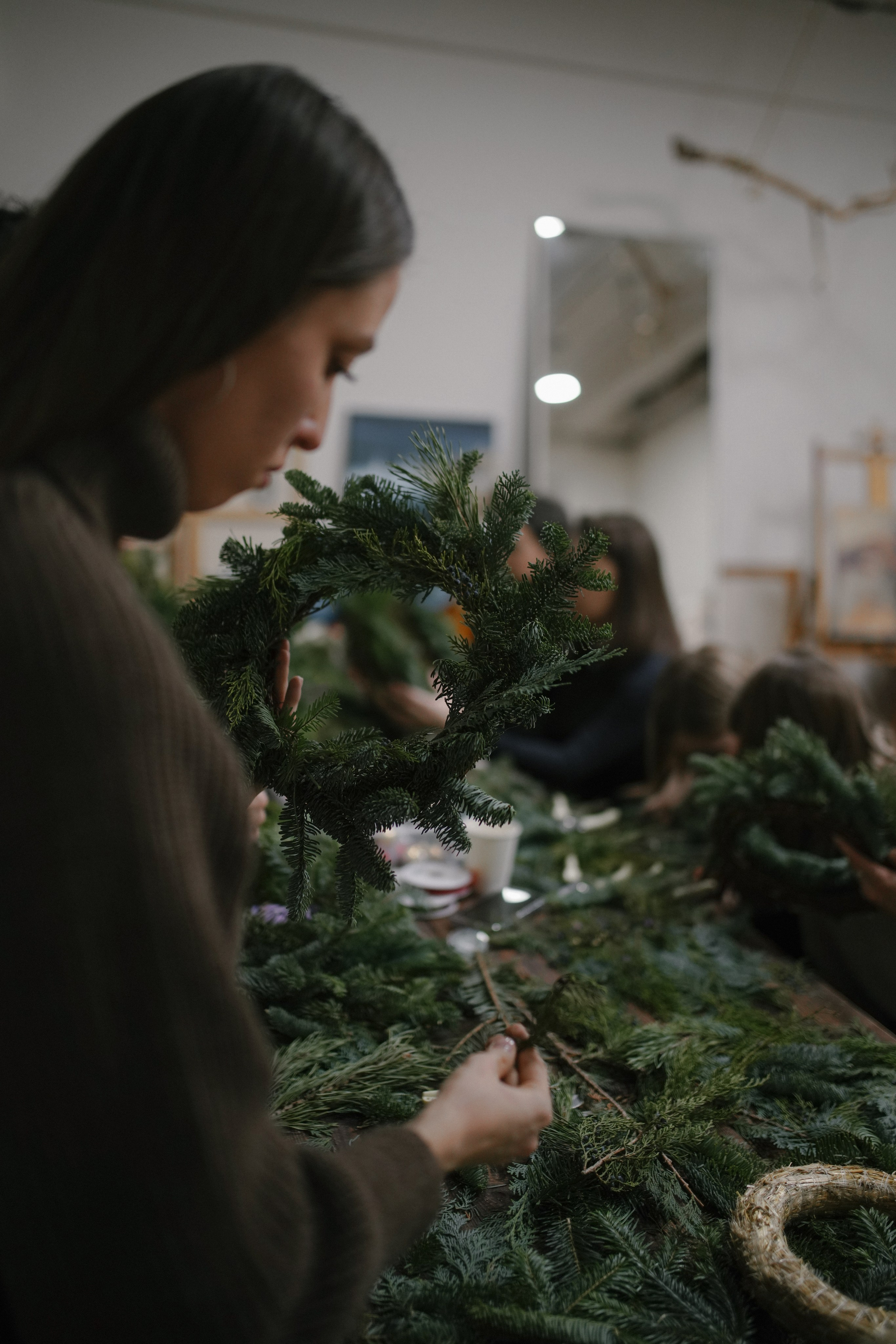 Новогодний мастер-класс. Свадебный фотограф Москва, Санкт-Петербург