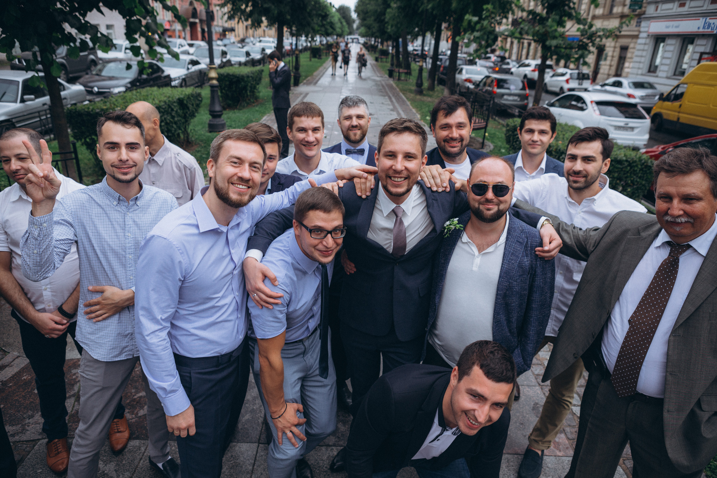 Свадебная съёмка Ильи и Дарии. Свадебный и семейный фотограф в Санкт-Петербурге Яцына Юрий. Видеоопер