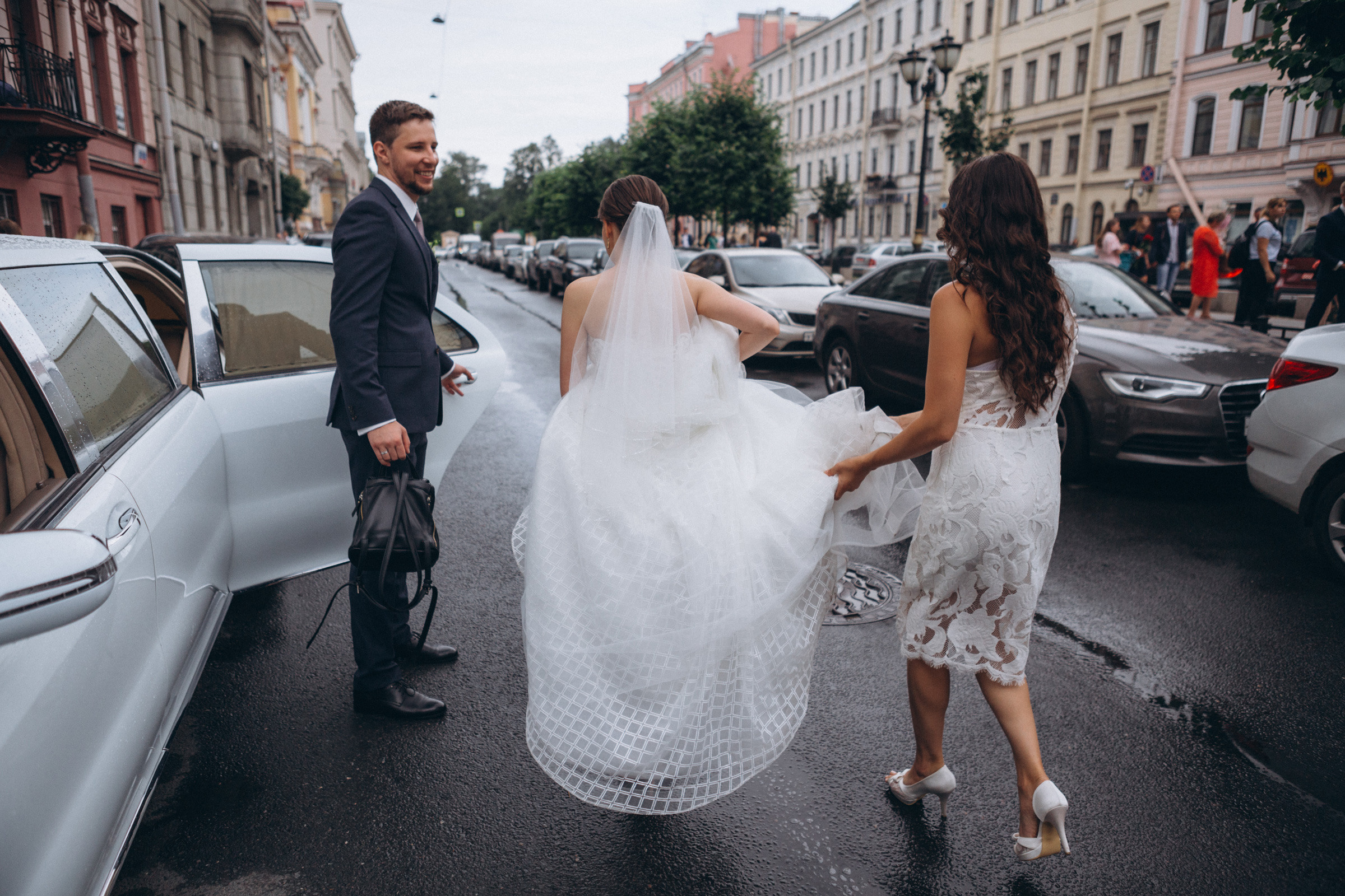 Свадебная съёмка Ильи и Дарии. Свадебный и семейный фотограф в Санкт-Петербурге Яцына Юрий. Видеоопер