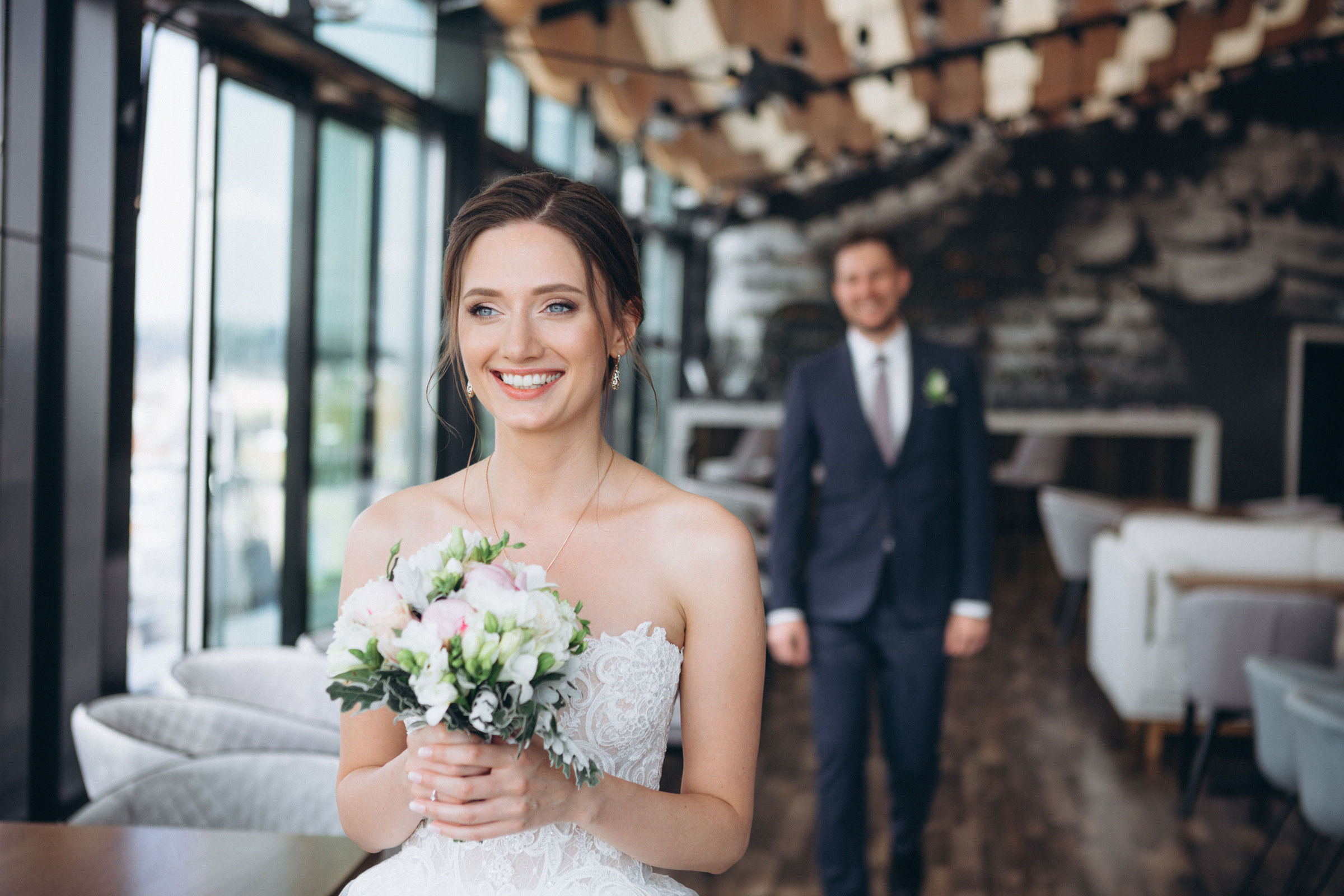 Свадебная съёмка Ильи и Дарии. Свадебный и семейный фотограф в Санкт-Петербурге Яцына Юрий. Видеоопер