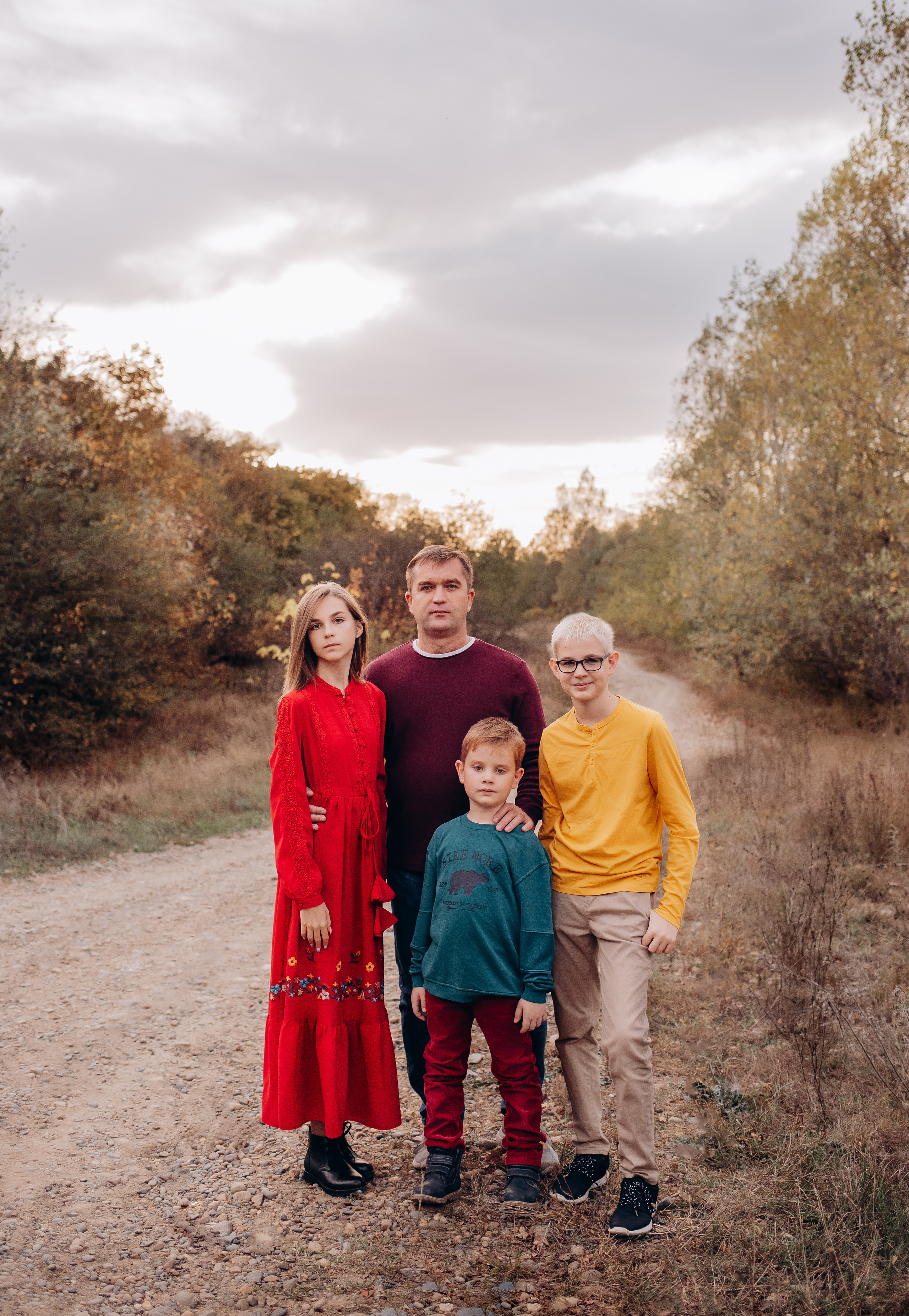 Семейная осенняя съёмка. Фотограф Новокубанск Армавир Федосеева Алина