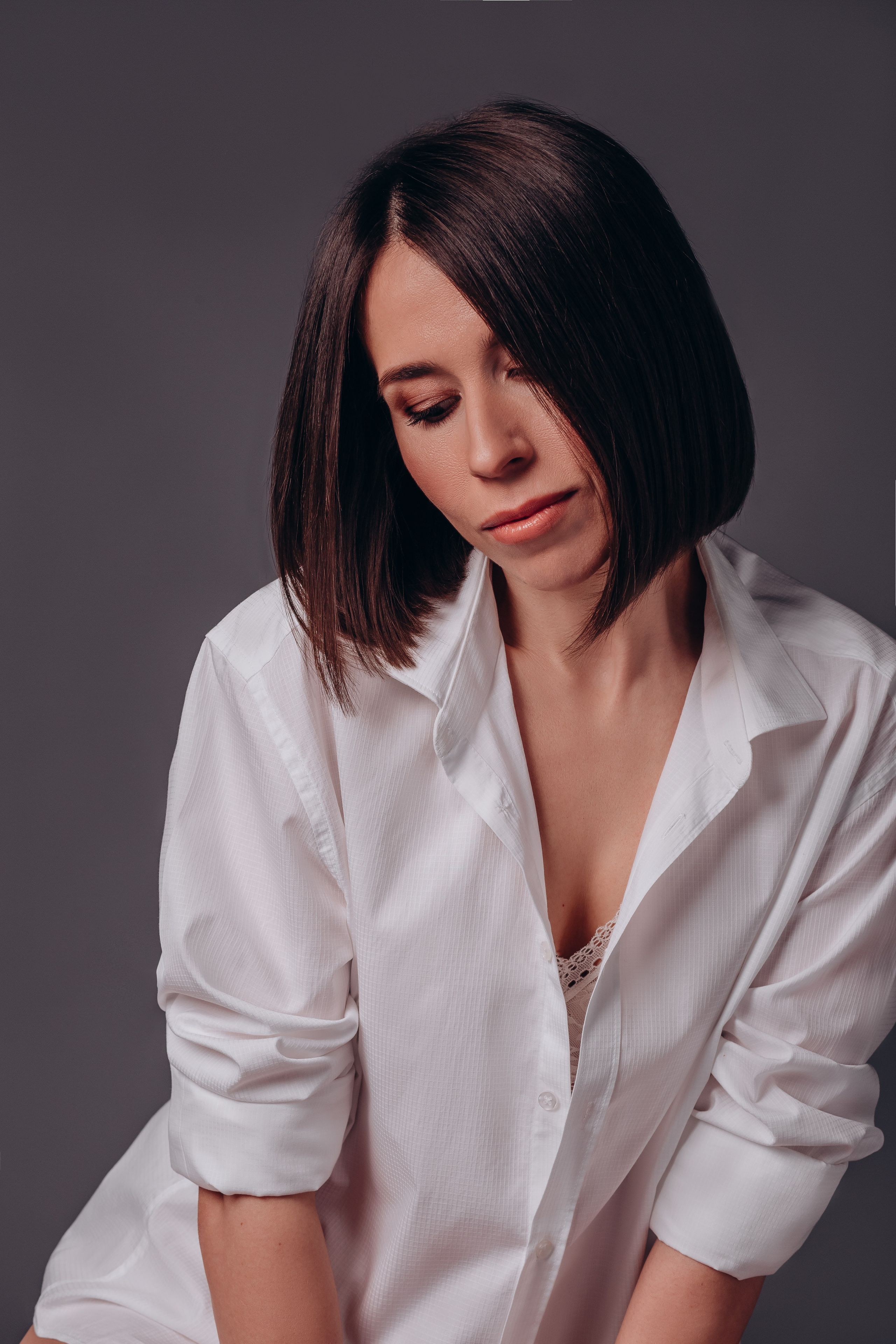 Женский портрет в студии. Фотограф Новокубанск Армавир Федосеева Алина