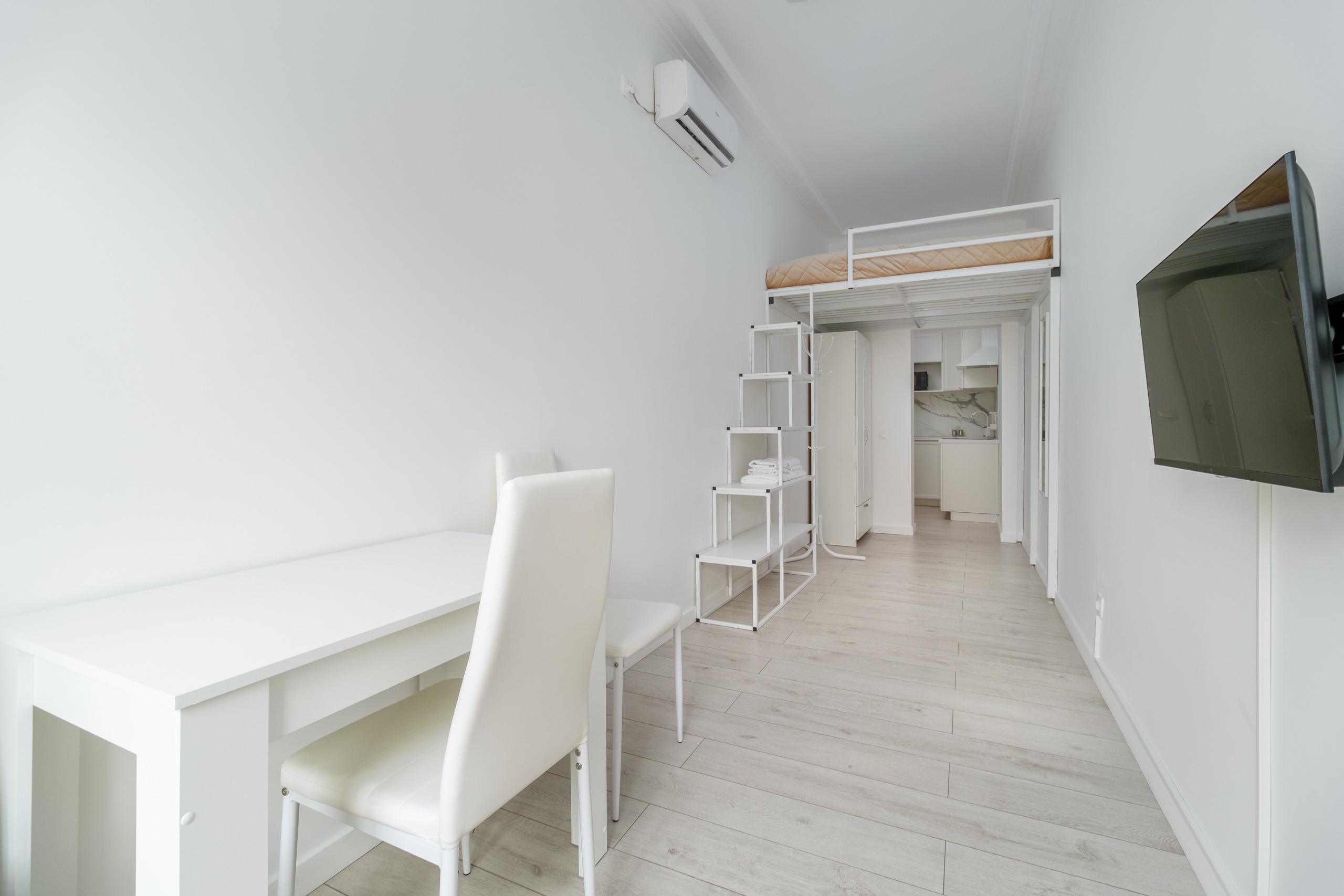 Интерьерная съёмка хостела в Санкт-Петербурге