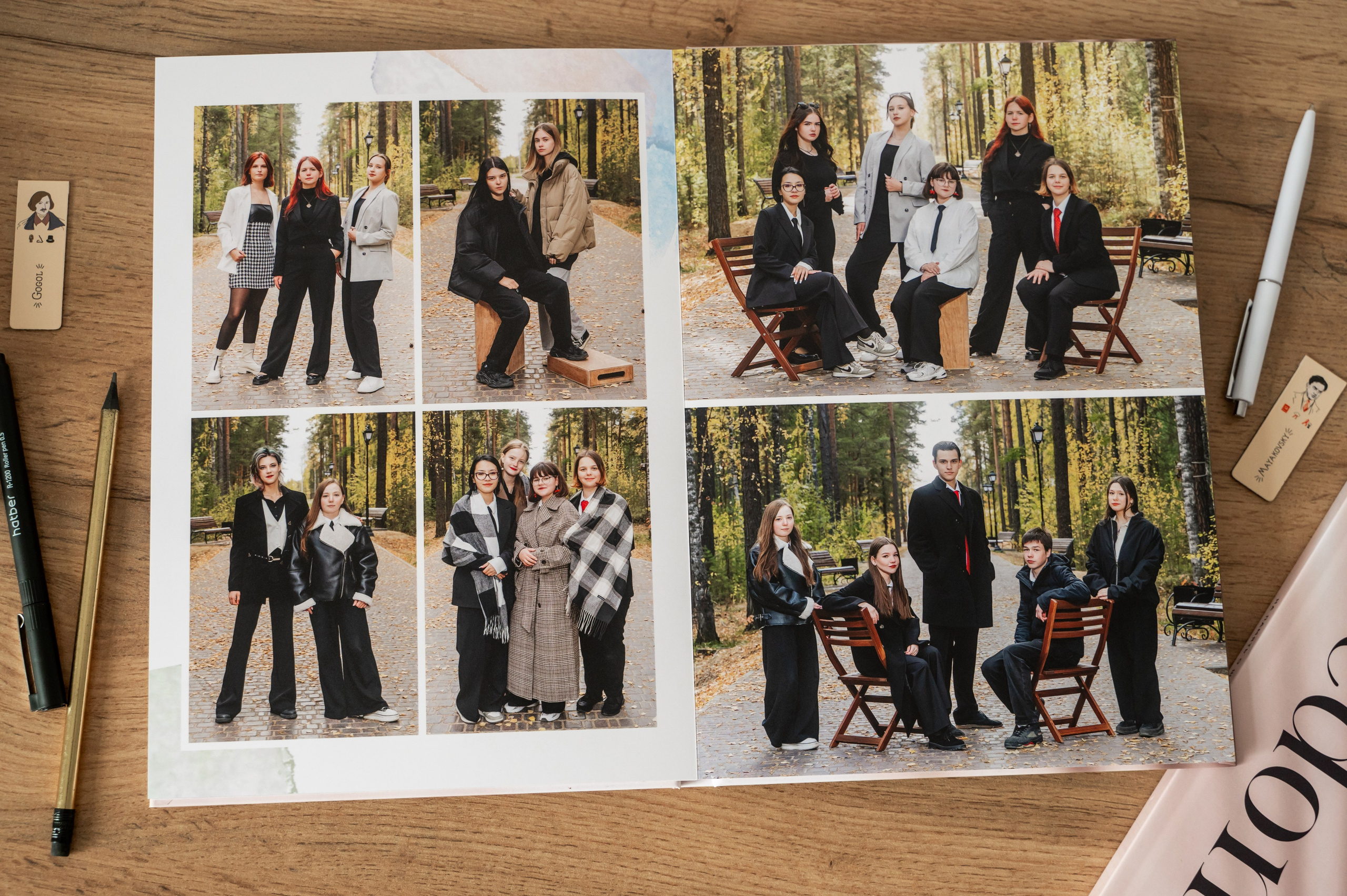 Стильные выпускные альбомы для 9-11 классов