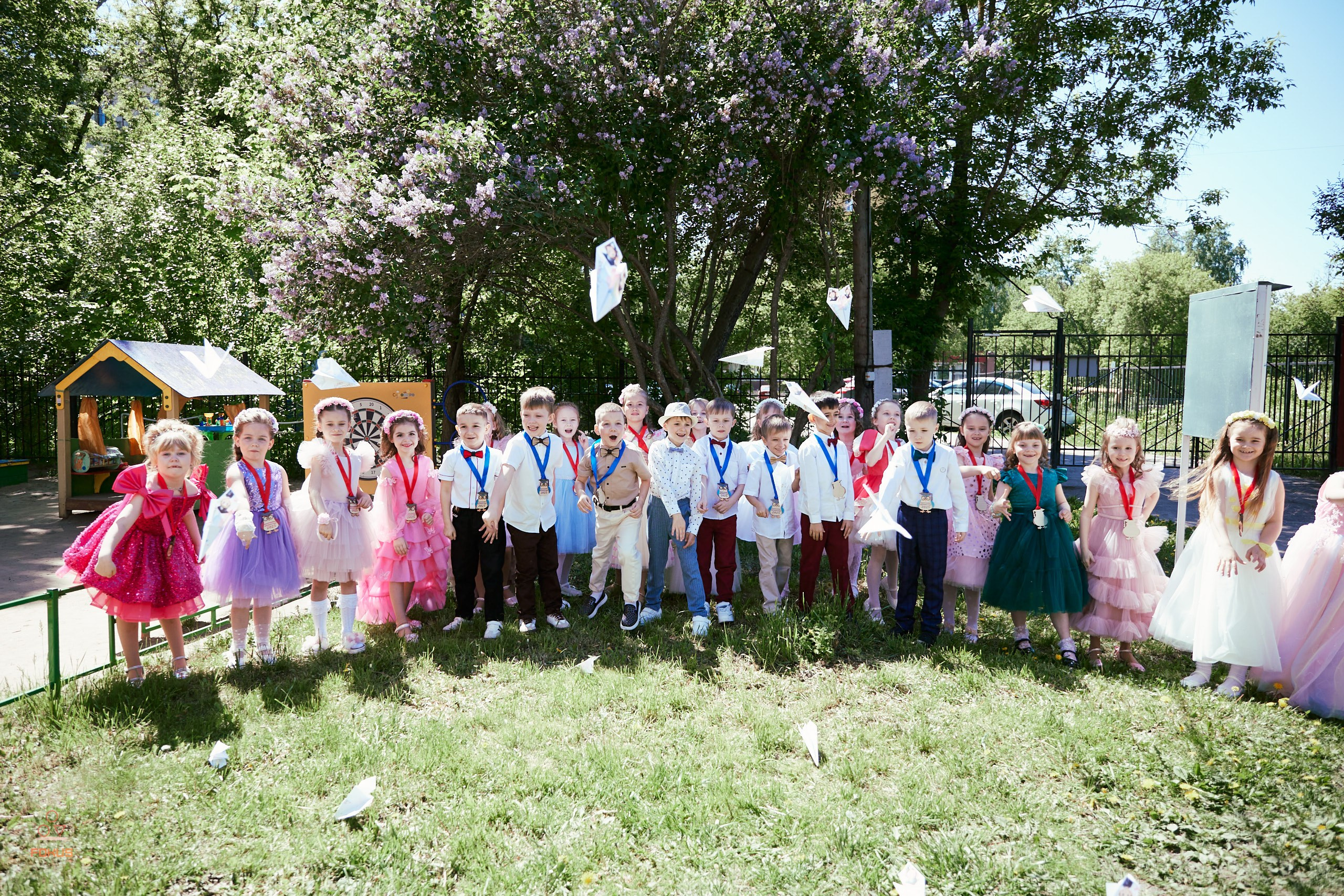 Выпускной детский сад. Спортивный фотограф Некрасов Денис