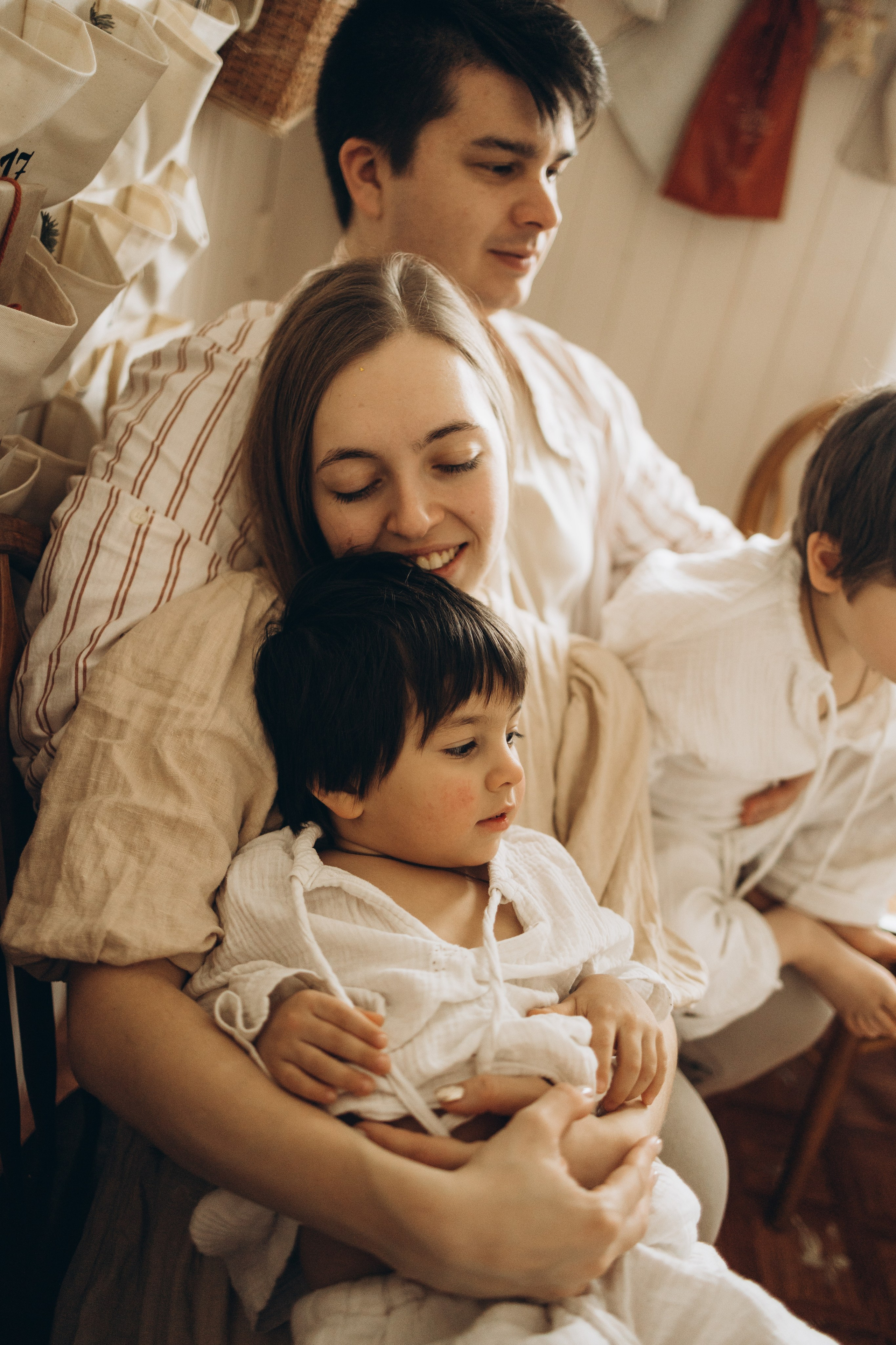 Оля, Саша, Елисей и Демид. Семейный фотограф в Москве Виктория Ястребинская