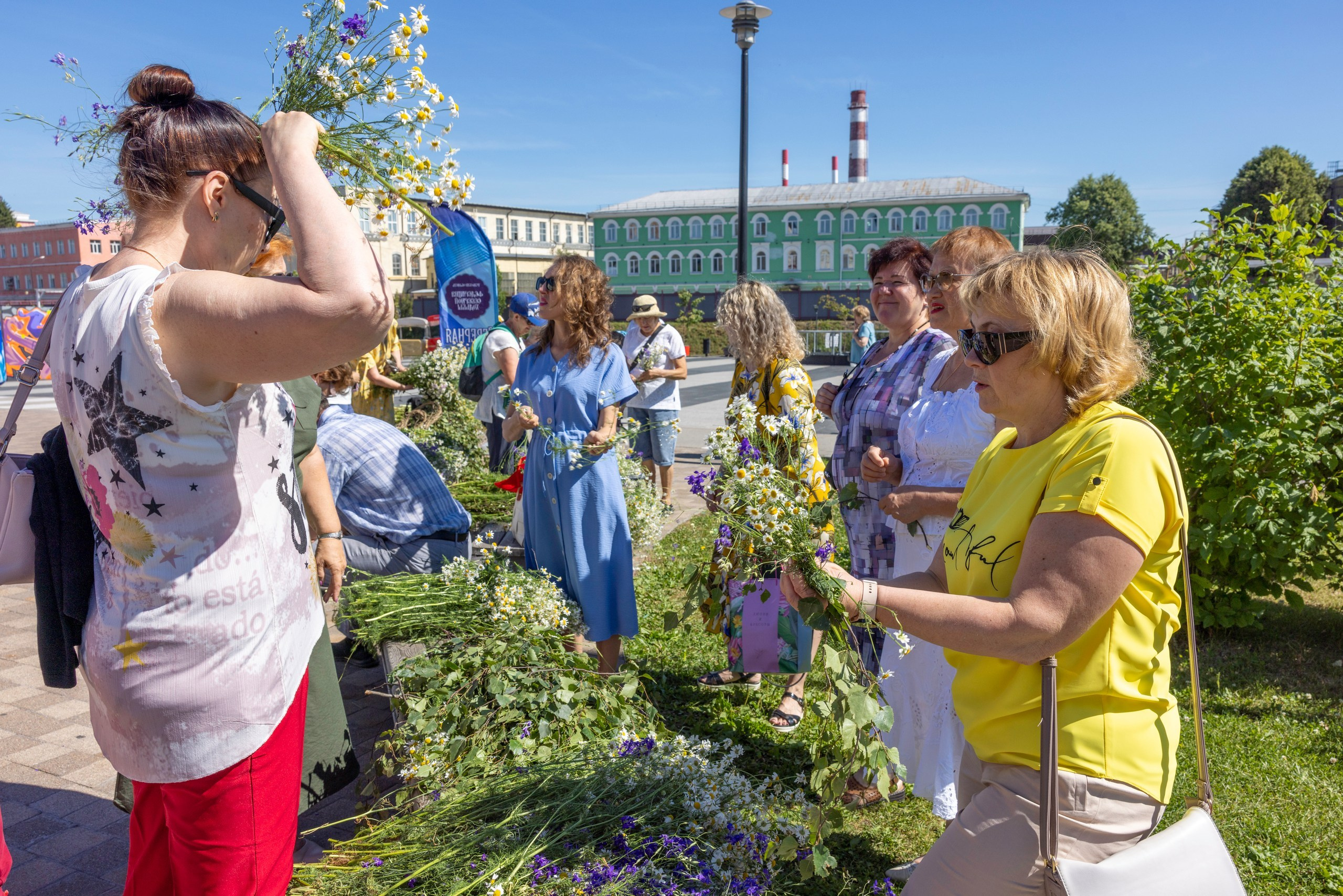 Фестиваль «Ромашковый хоровод». Северная ходьба. Фотограф в Туле Крупский АнДРей. Фотостудия «КАДР71» в Туле