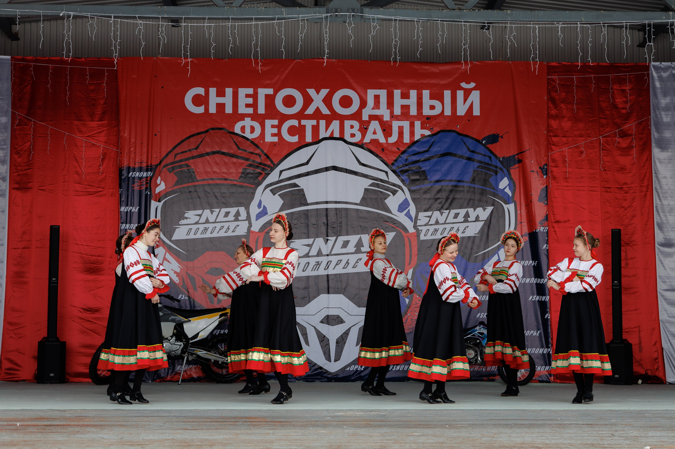 Всероссийский Фестиваль зимнего мотоспорта и туризма «Сноу Поморье». Репортажная фотосъемка. Архангельск