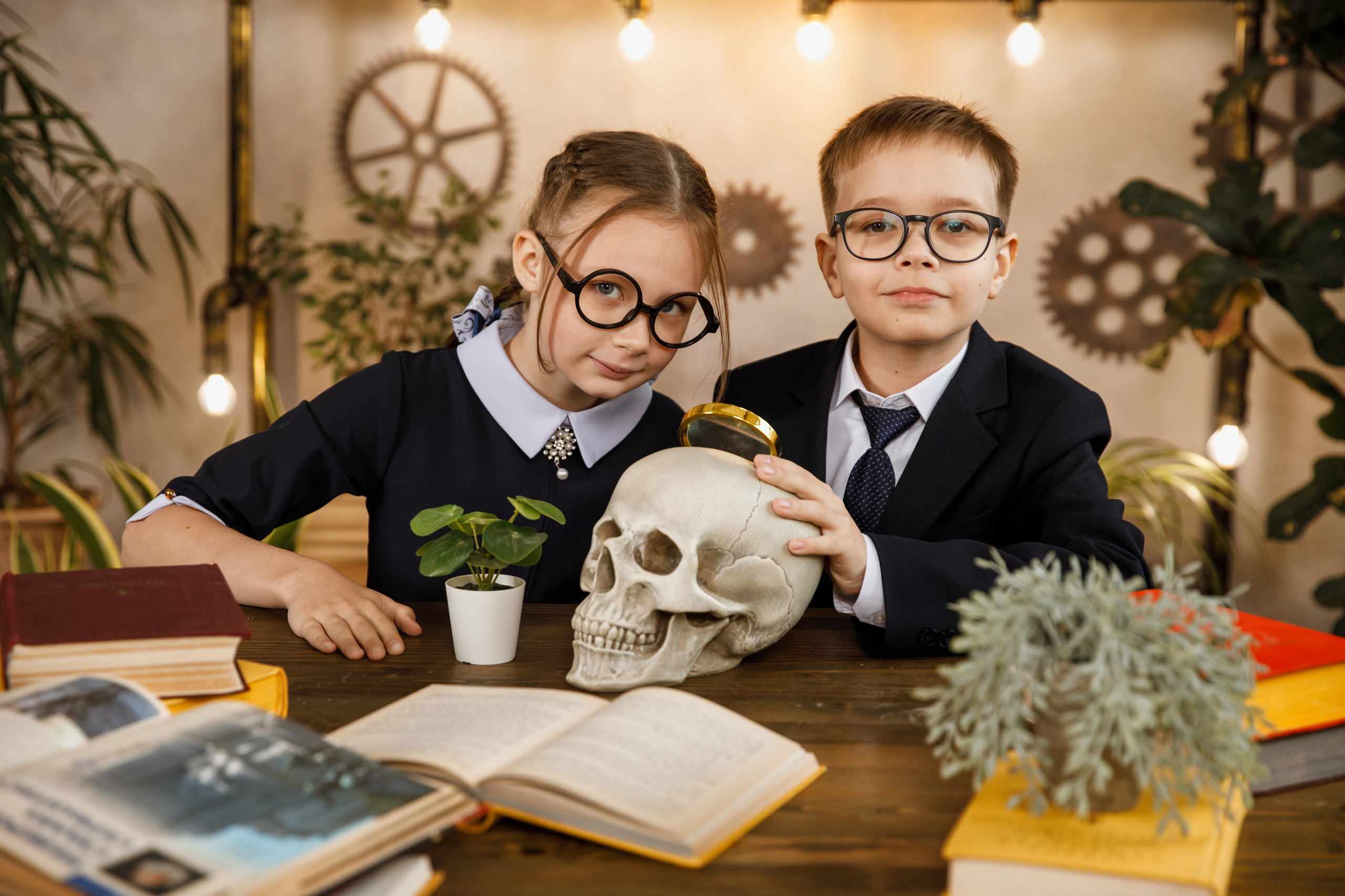 В фотозоне «Исследователь»