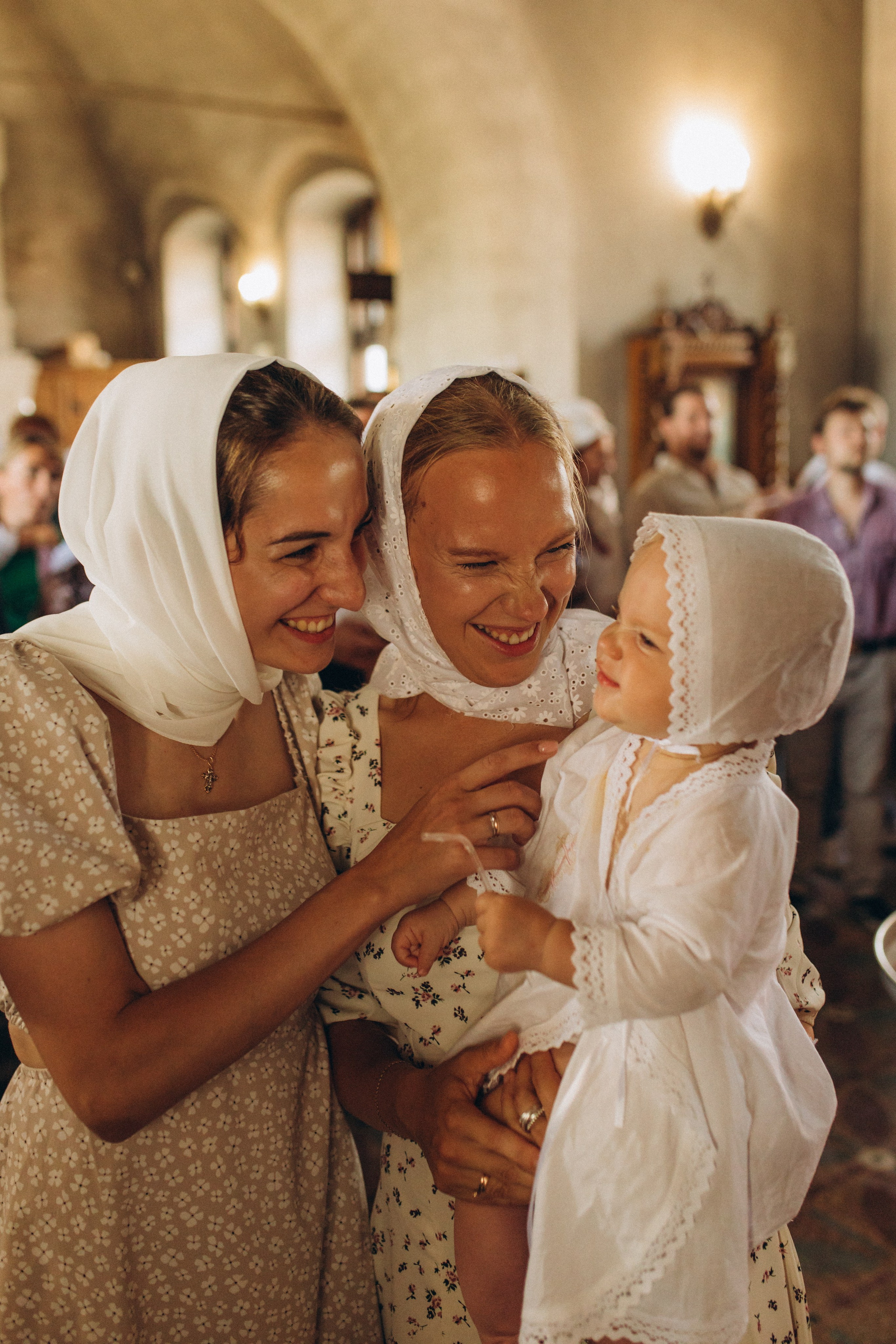 Крещение Марии. Семейный фотограф в Обнинске