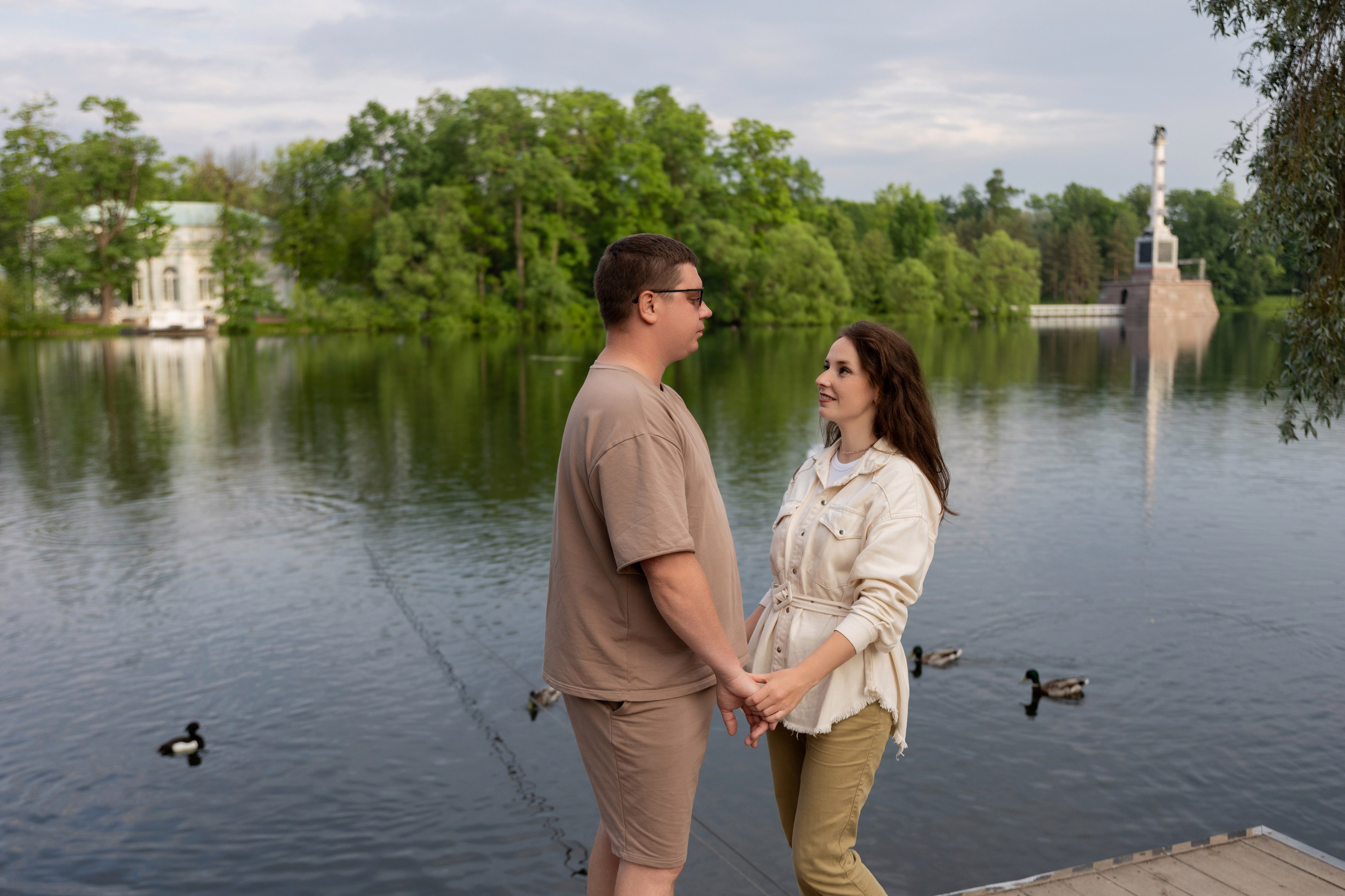 Семейная фотопрогулка в Пушкине. Семейный и свадебный фотограф в Санкт-Петербурге Татьяна Швыкова