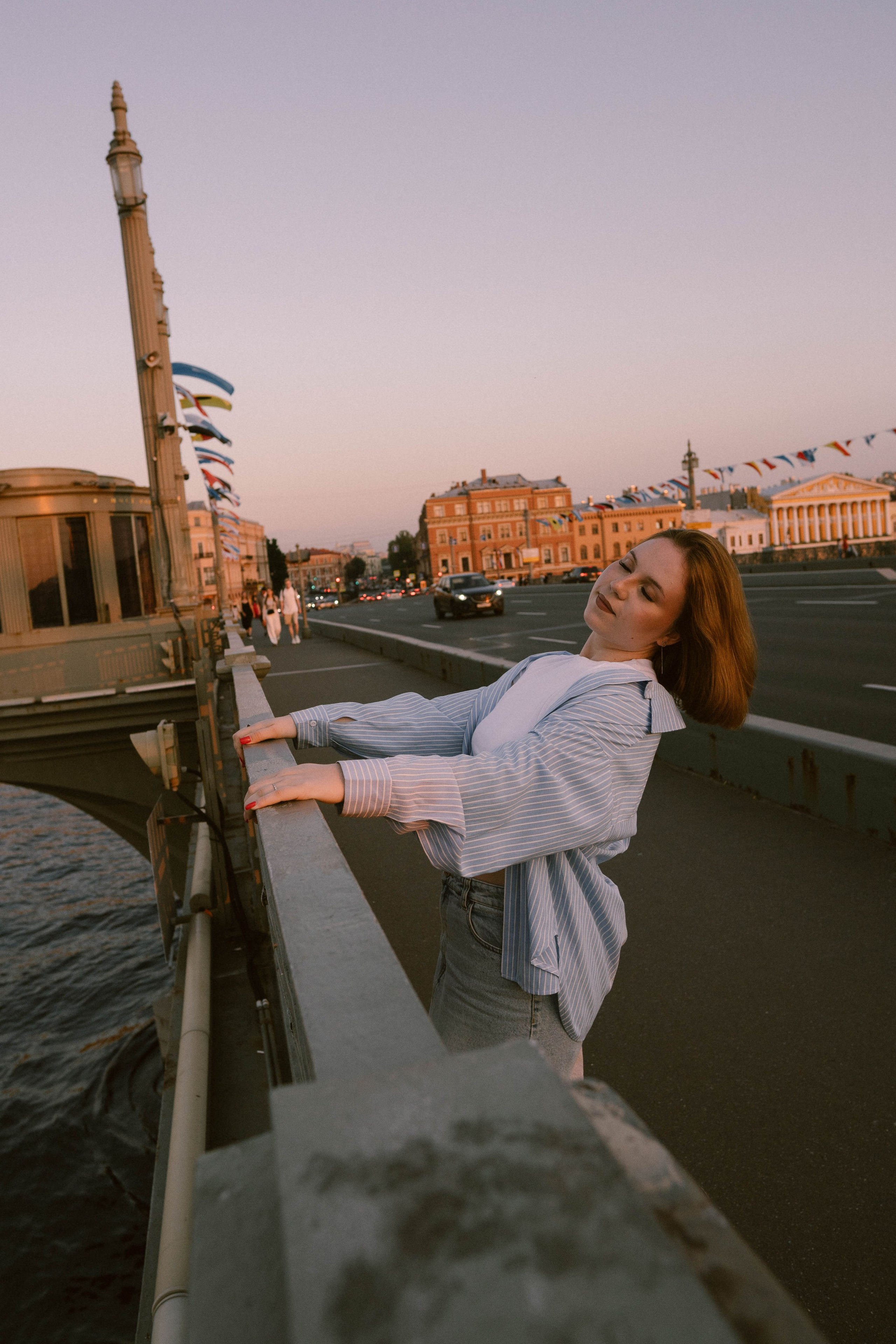 Виктория, ромашки и летний закат. Фотограф в Санкт-Петербурге Головина Анастасия