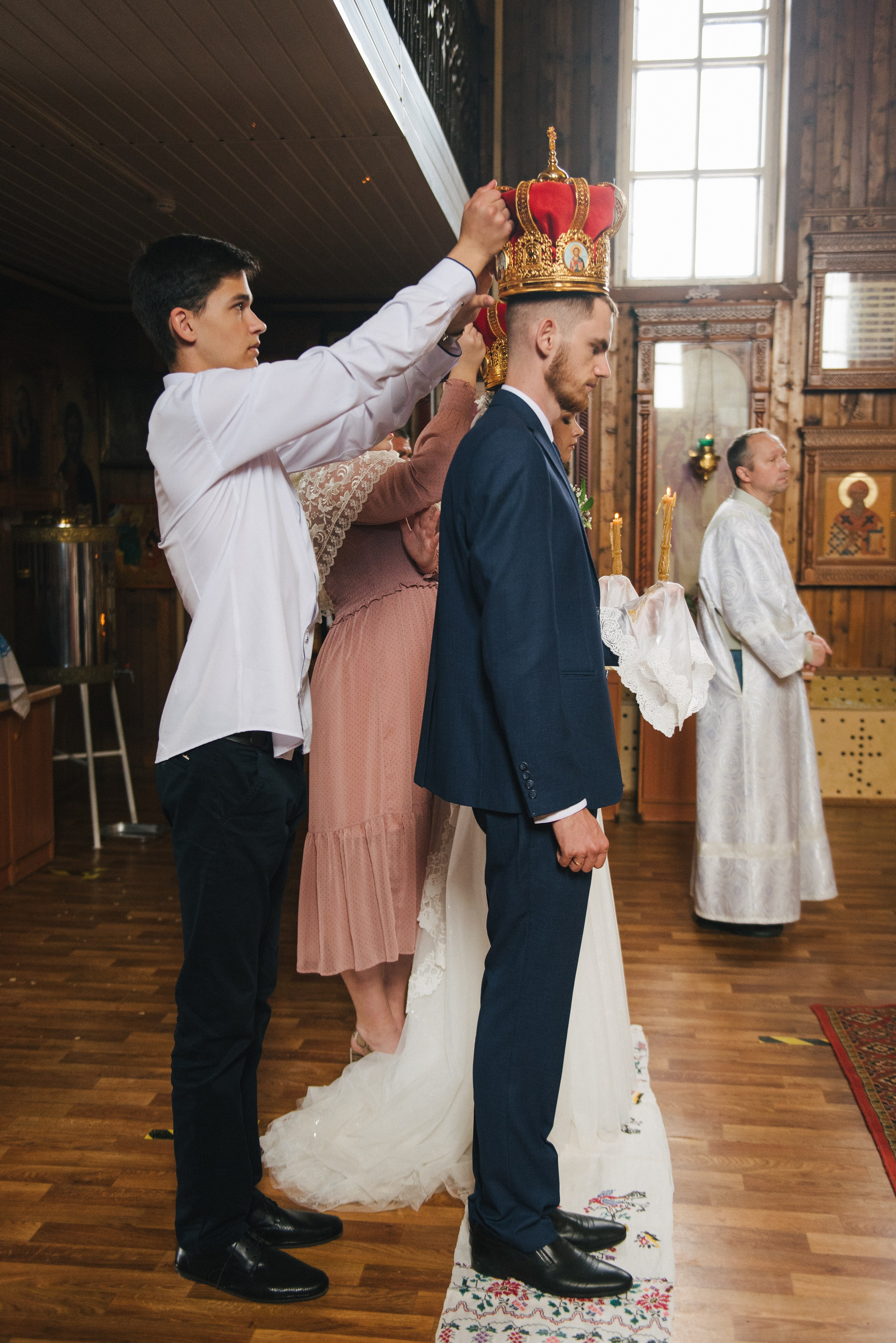 Венчание Никиты и Тони — Храм Иоанна Кронштадского. Свадебный и семейный фотограф Волгоград Москва