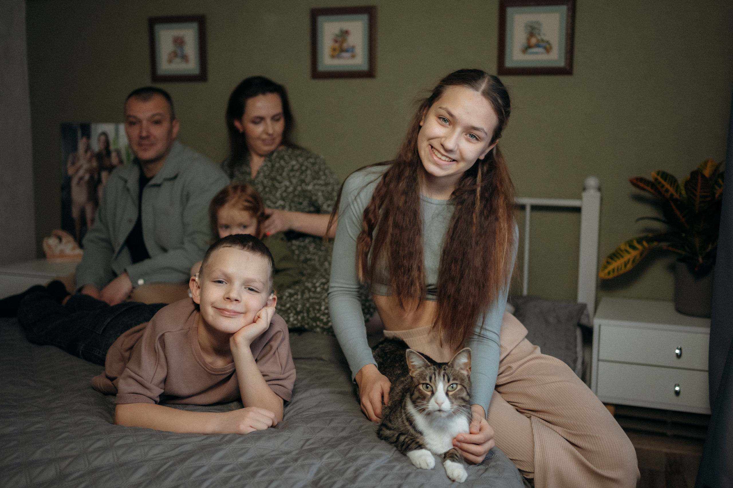 Семейная домашняя фотосъемка в Архангельске и Северодвинске. Портретный и свадебный фотограф в Архангельске Елизавета Стрекаловская