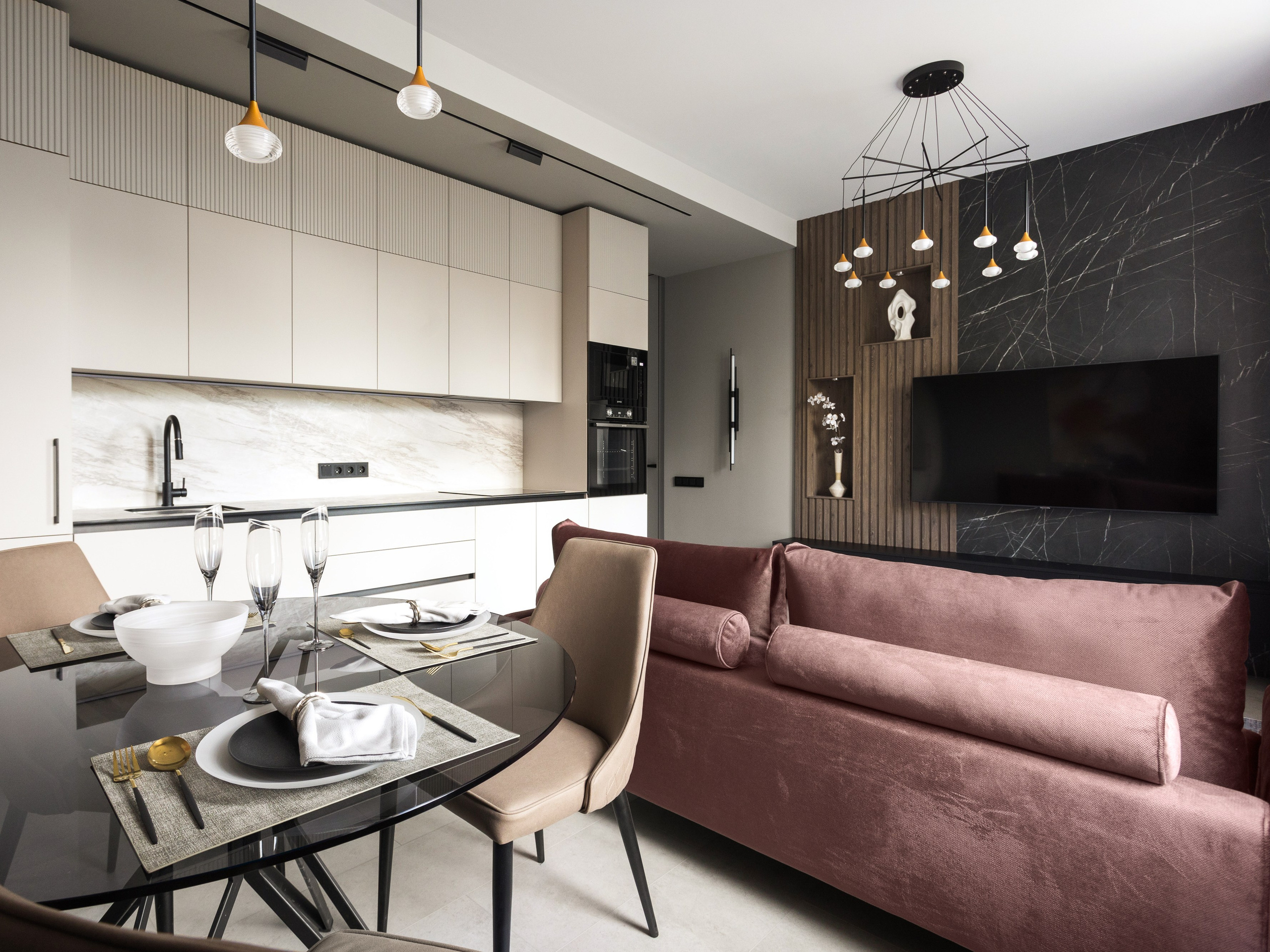 2к квартира в ЖК Наследие. Интерьерный фотограф в Новосибирске