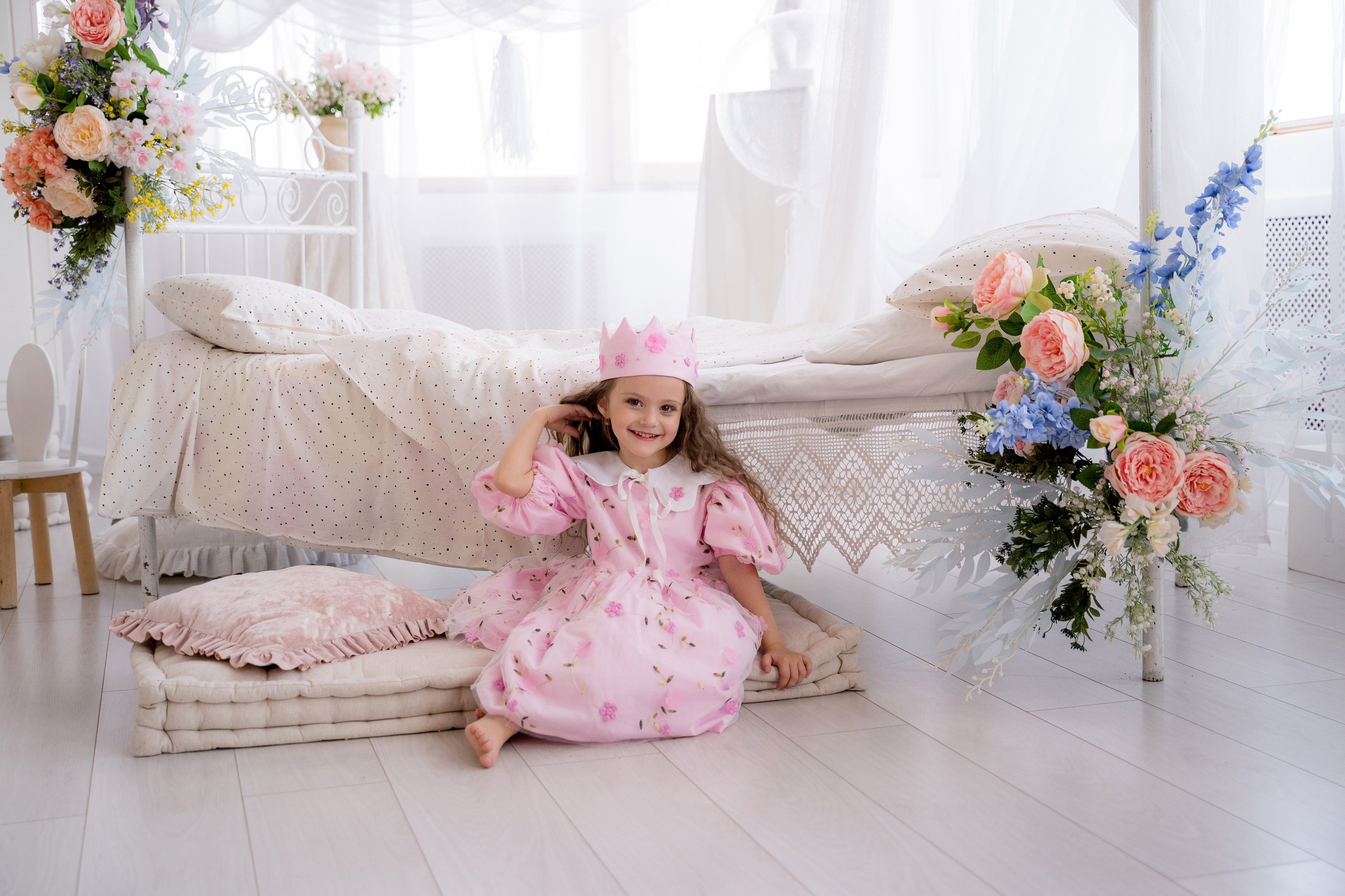 Маленькие принцессы. Фотостудия Малина в городе Улан-Удэ. Фотограф Ирина Жарникова