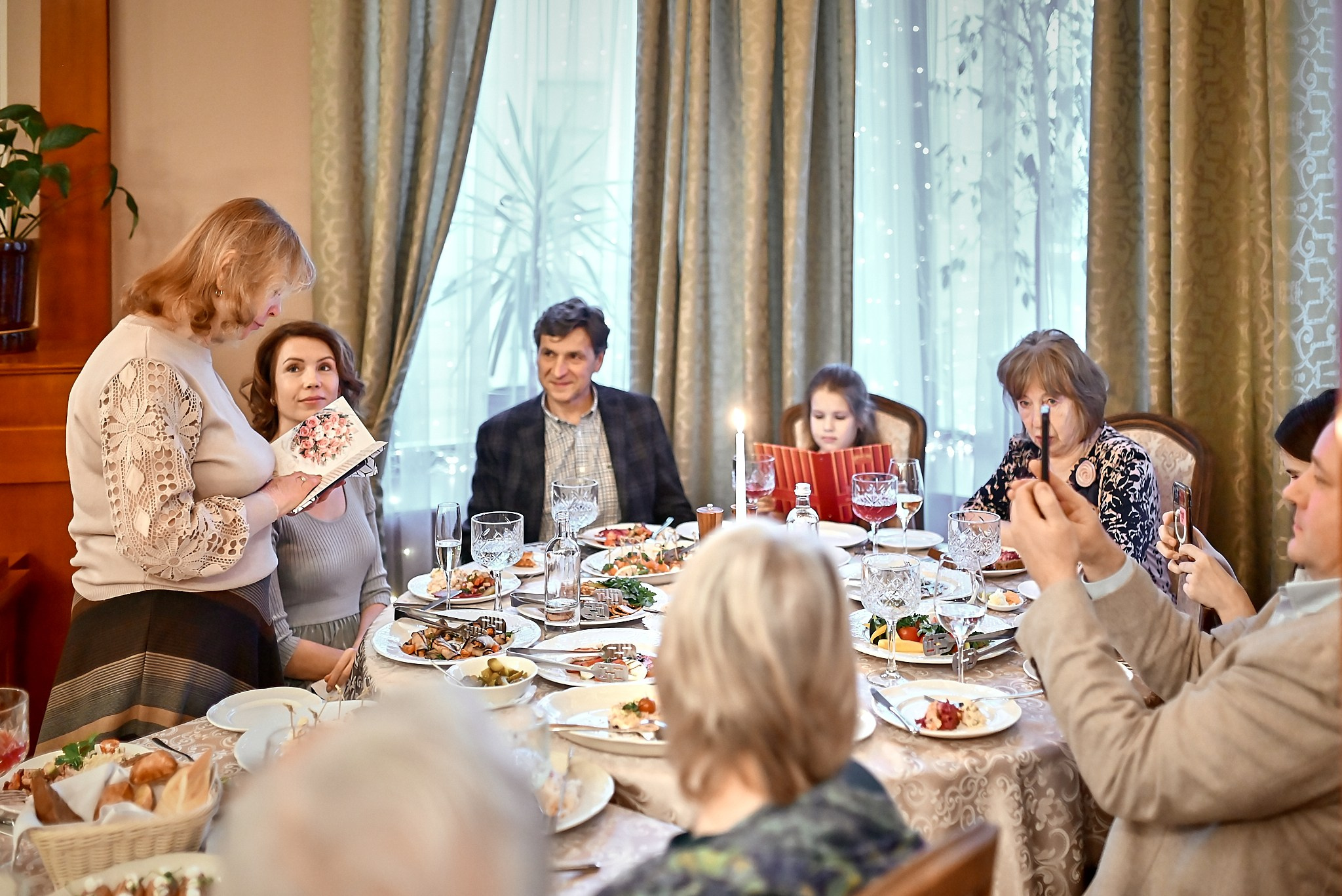 Юбилей в ресторане «1913». Свадебный фотограф в Санкт-Петербурге Славин Денис