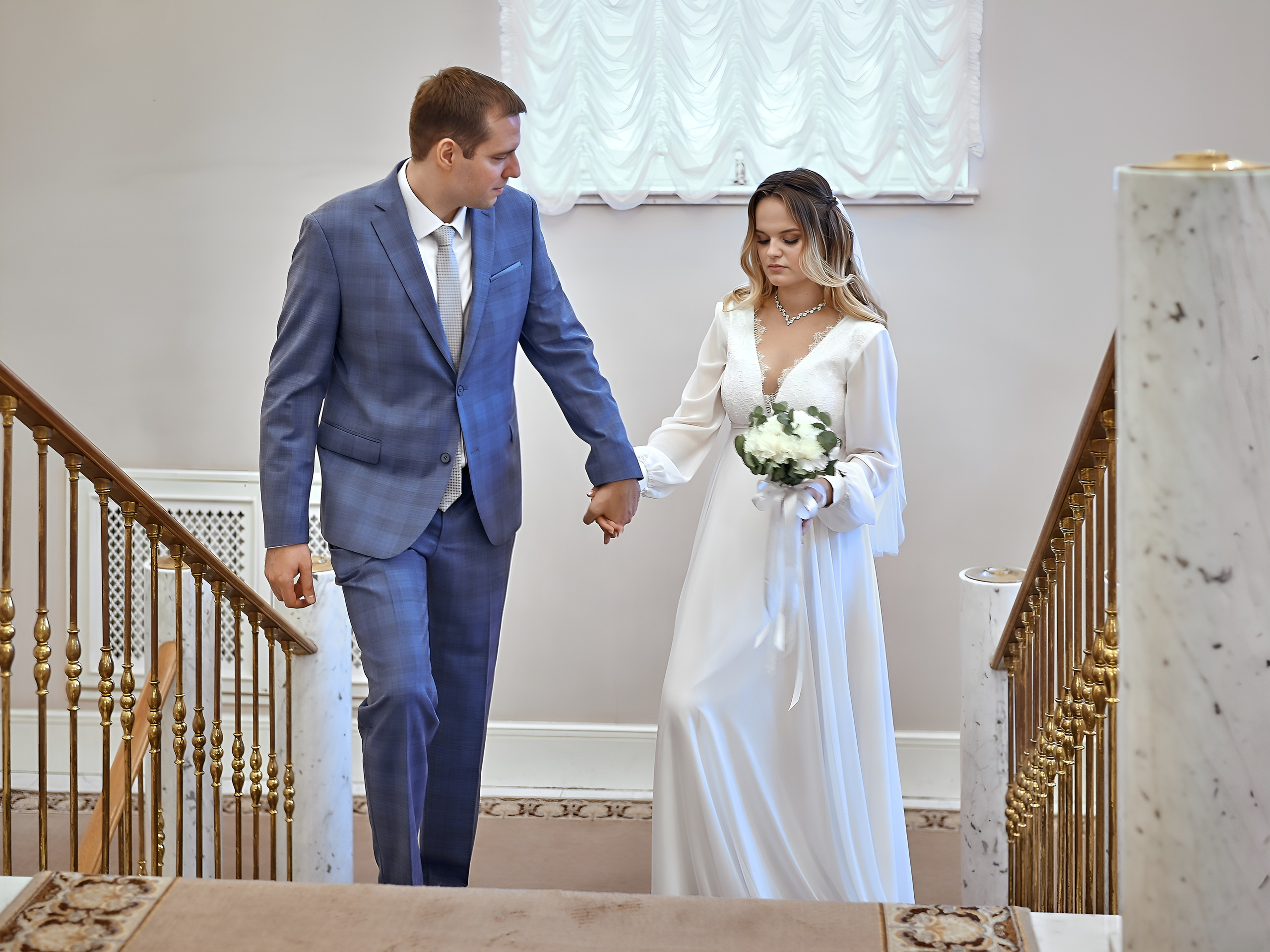 Кирилл и Алина | г. Пушкин. Свадебный фотограф в Санкт-Петербурге Славин Денис