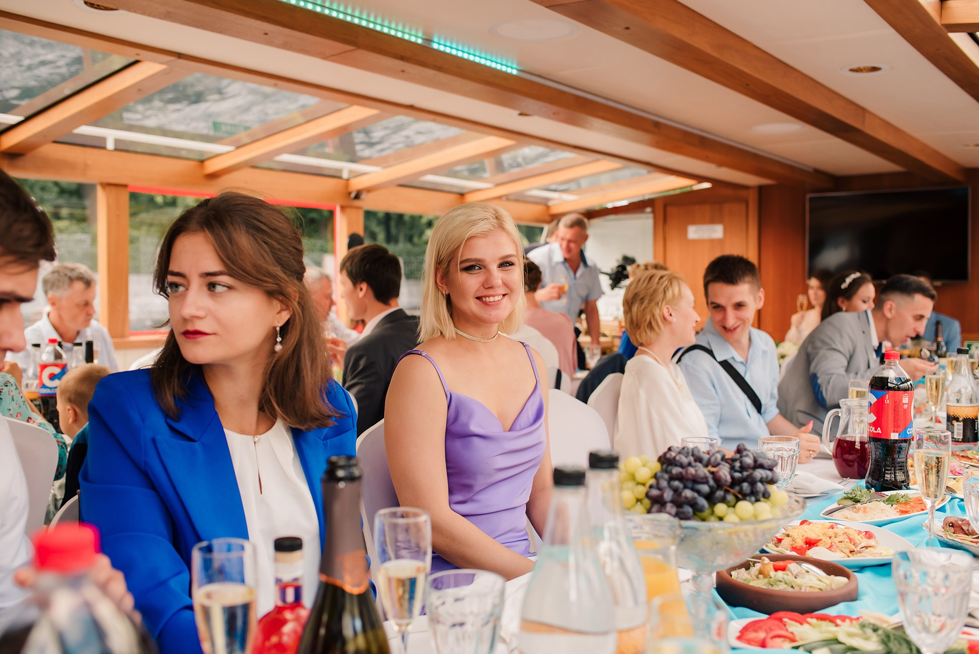 Юля и Андрей. Банкет на воде. Семейный и Свадебный фотограф. Санкт-Петербург. Пушкин