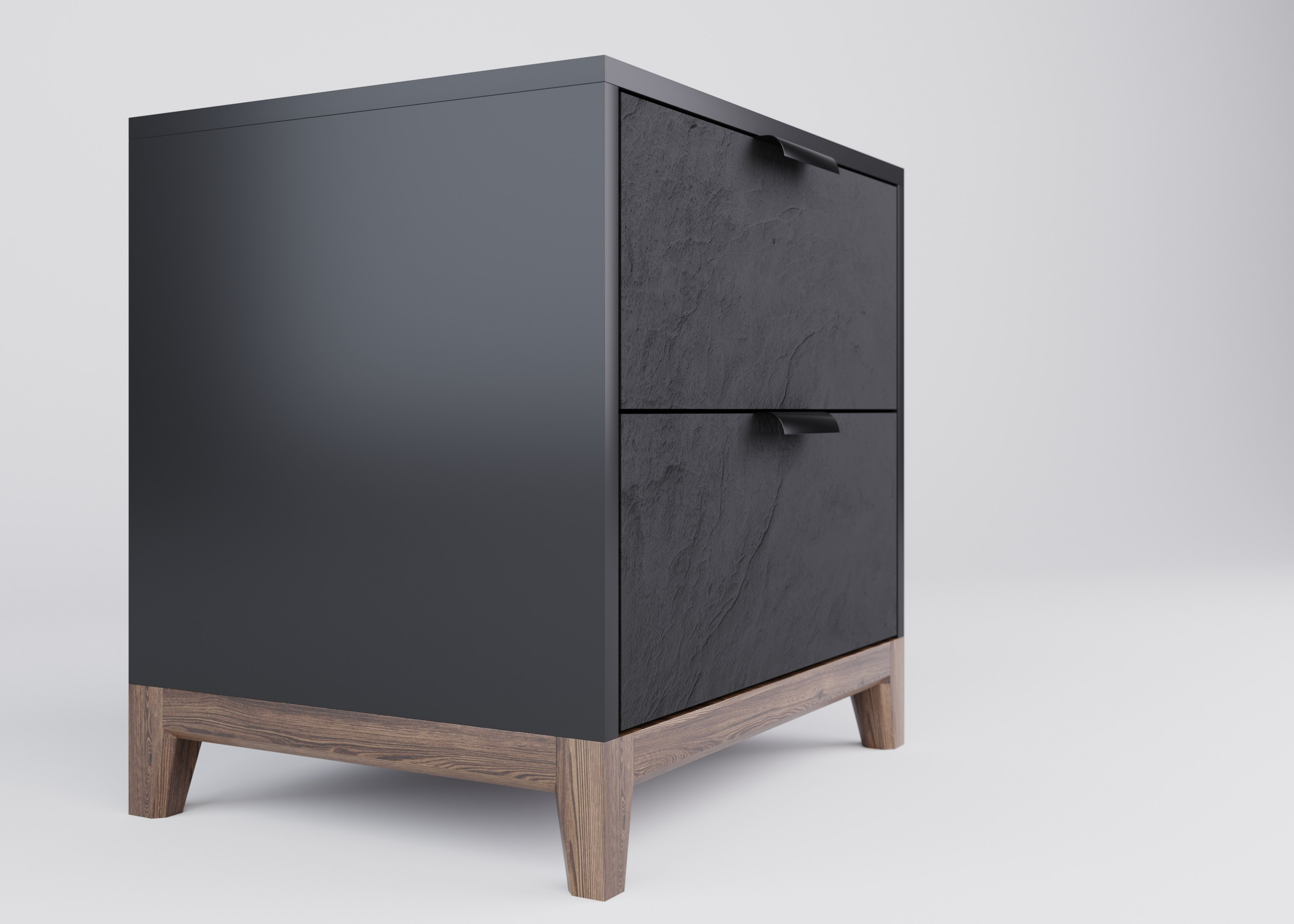 Тумба прикроватная. Студия дизайна интерьера RISE DESIGN STUDIO