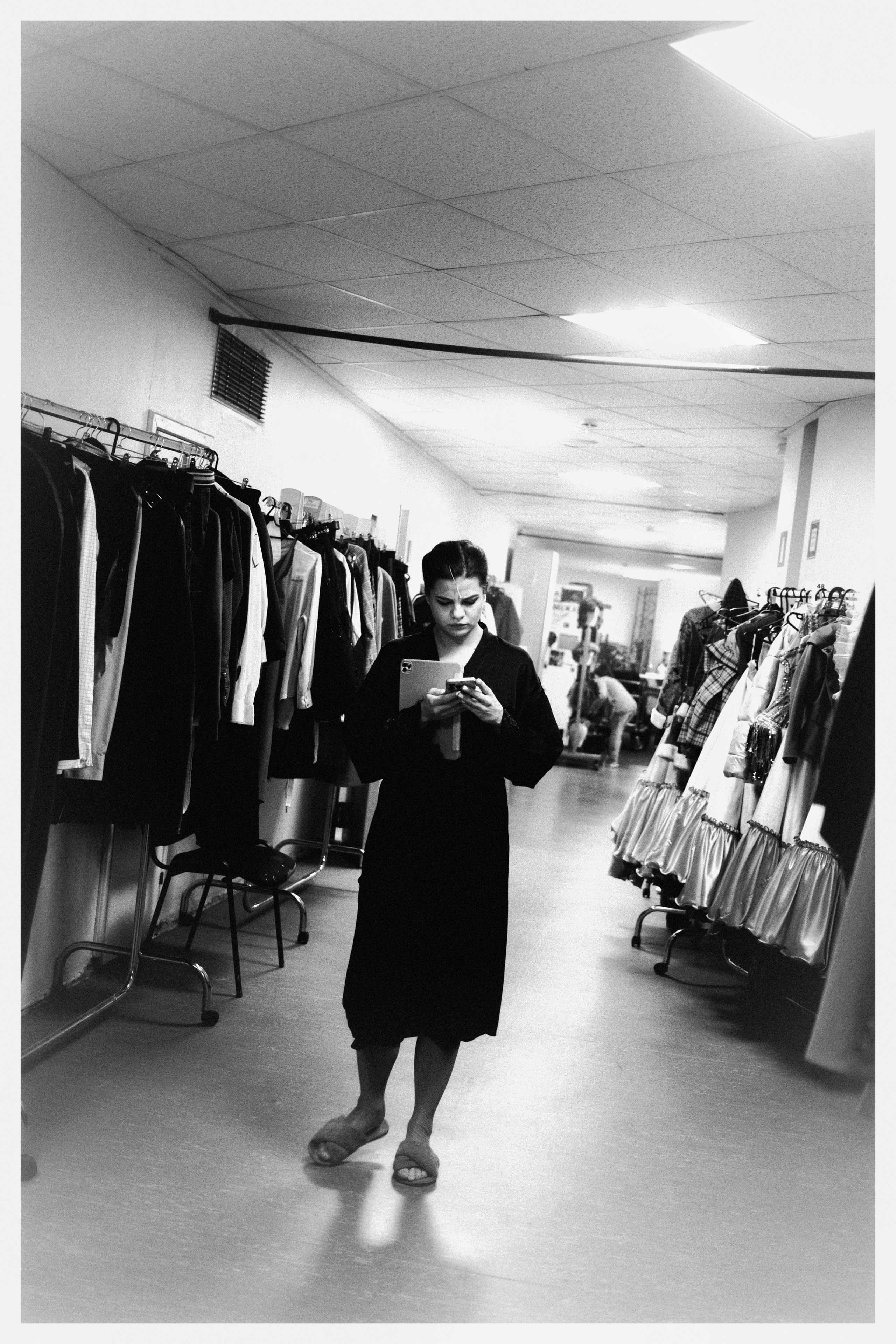 Theatre backstages. Portrait and backstage photographer Nina Crane