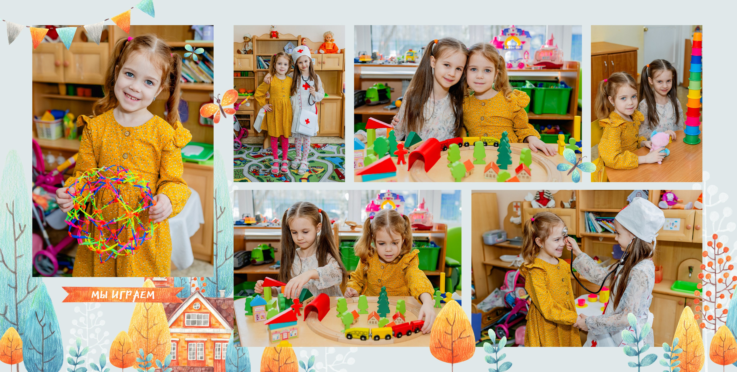 Примеры выпускных альбомов 5 разворотов. Выпускные альбомы в Зеленограде, Москве и МО