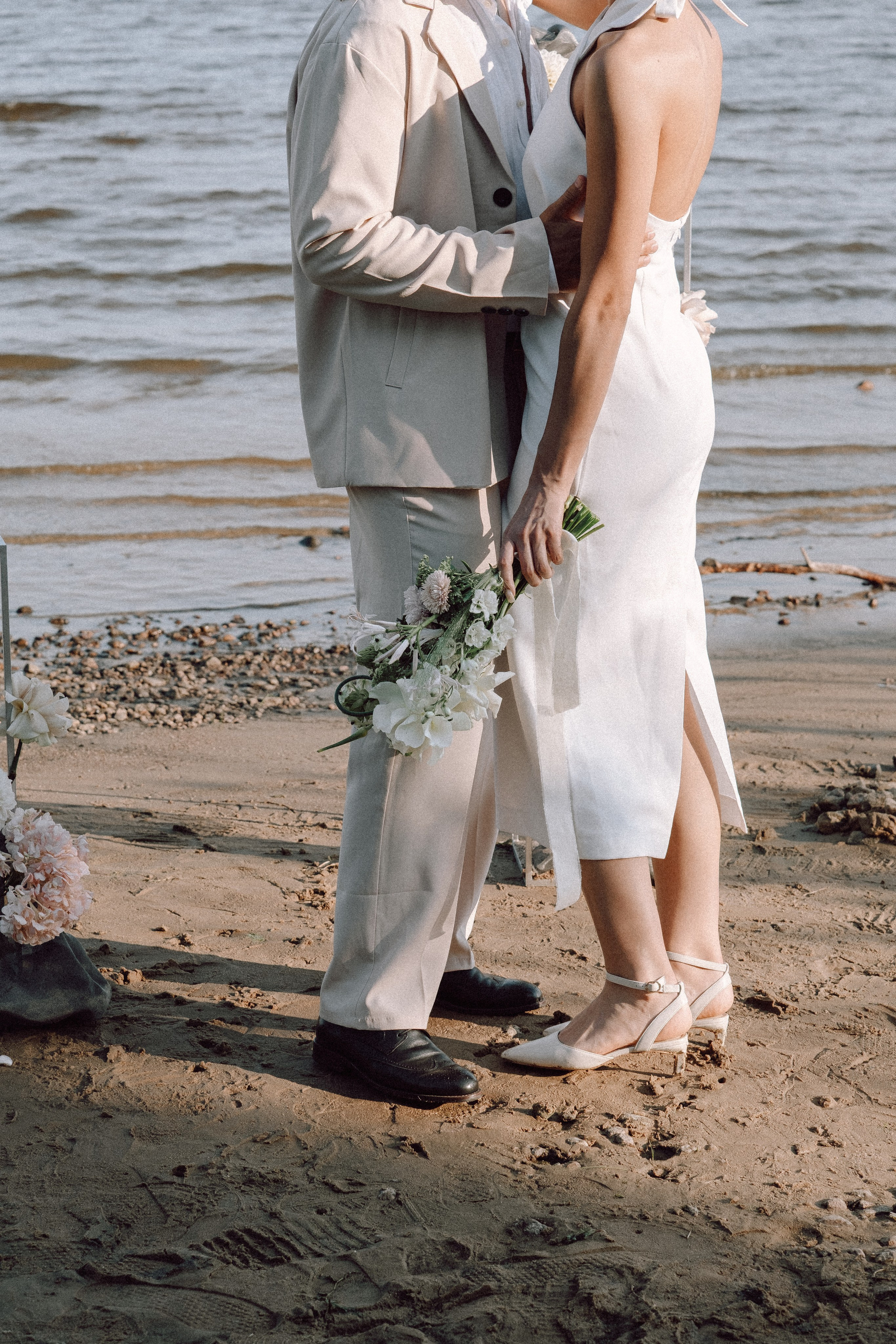 СВАДЕБНАЯ ФОТОСЕССИЯ ВЫЕЗДНОЙ ЦЕРЕМОНИИ (ФИНСКИЙ ЗАЛИВ). Профессиональный фотограф, Санкт-Петербург — Виктория Богомолова