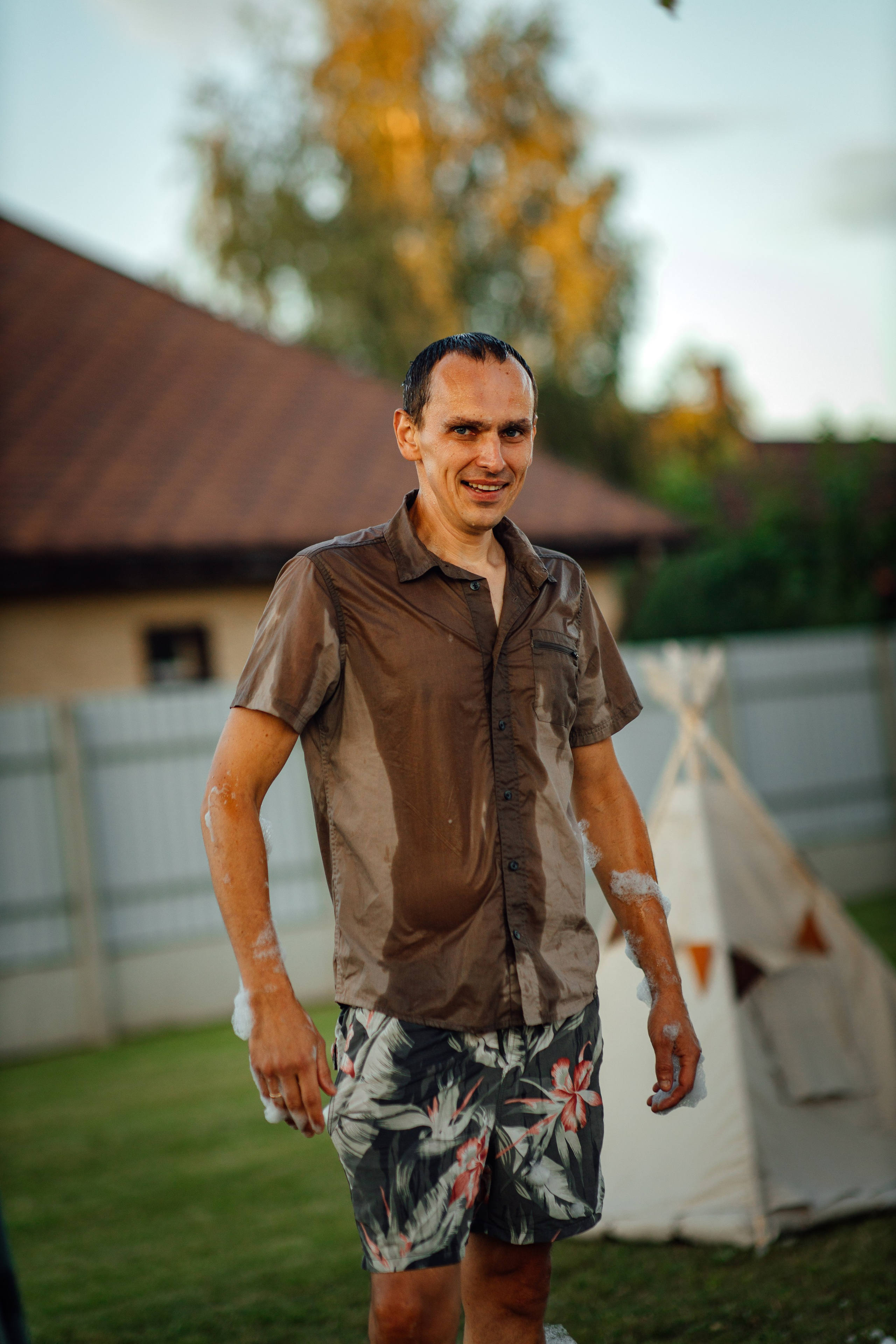 Максику 1 годик, отмечаем дома