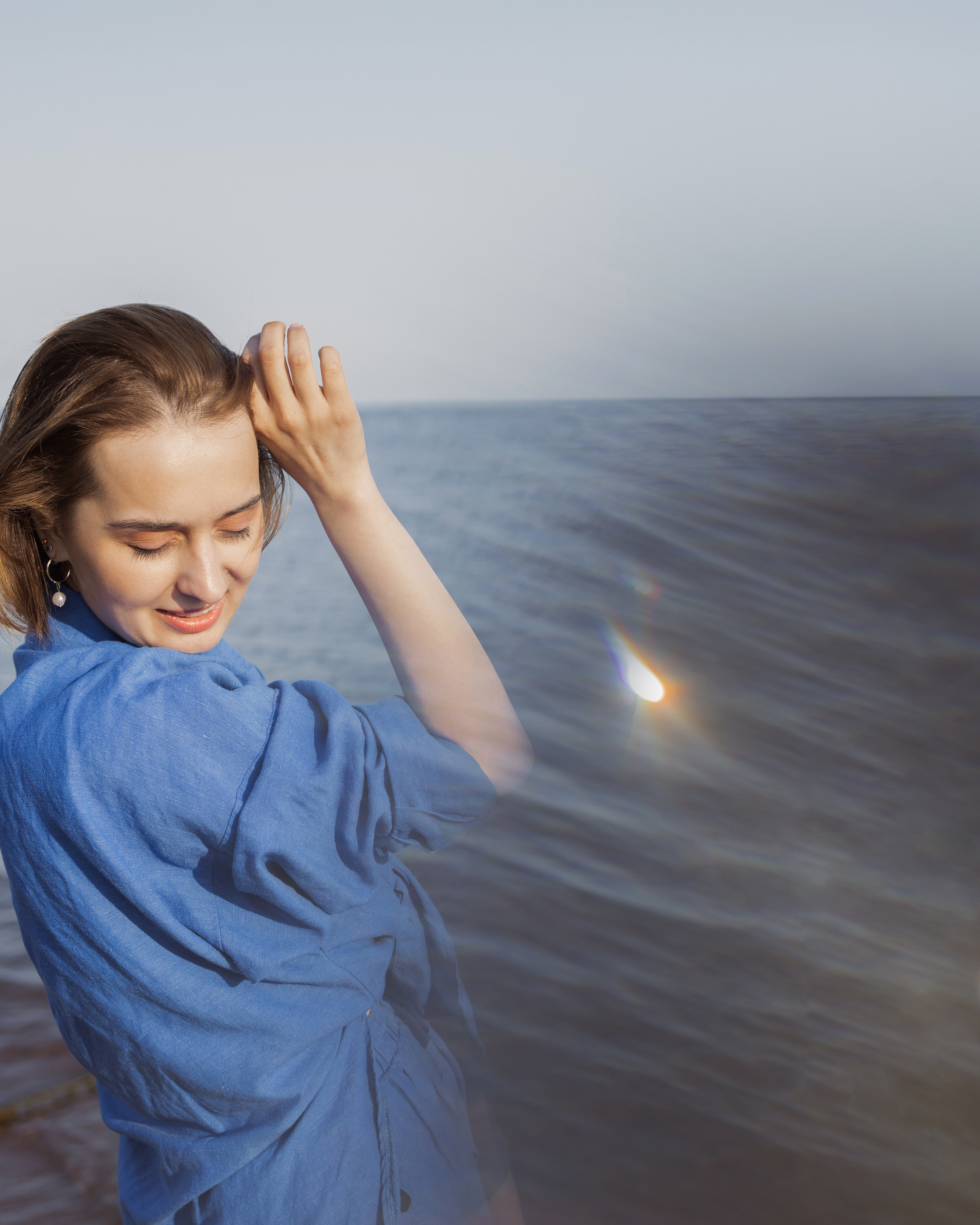 Прогулочная фотосессия. Портретный фотограф СПб, женский фотограф, минимализм и эстетика