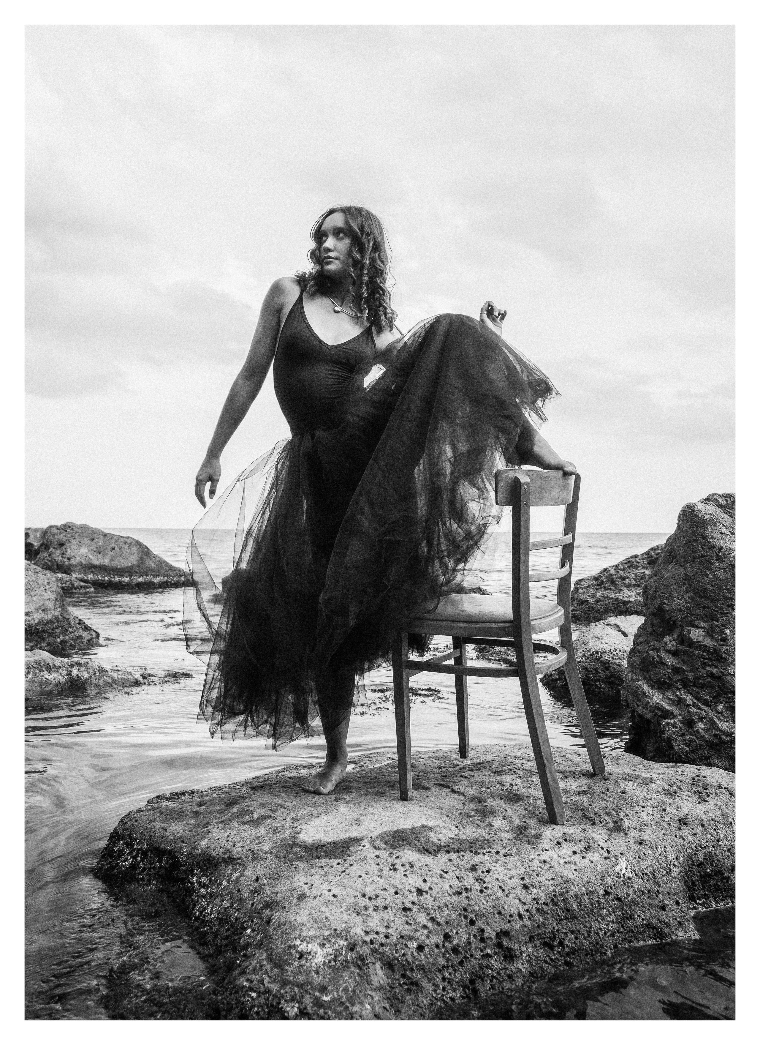 Лиза ЛИСТОПАД. портрет у моря. Фотография, как она есть