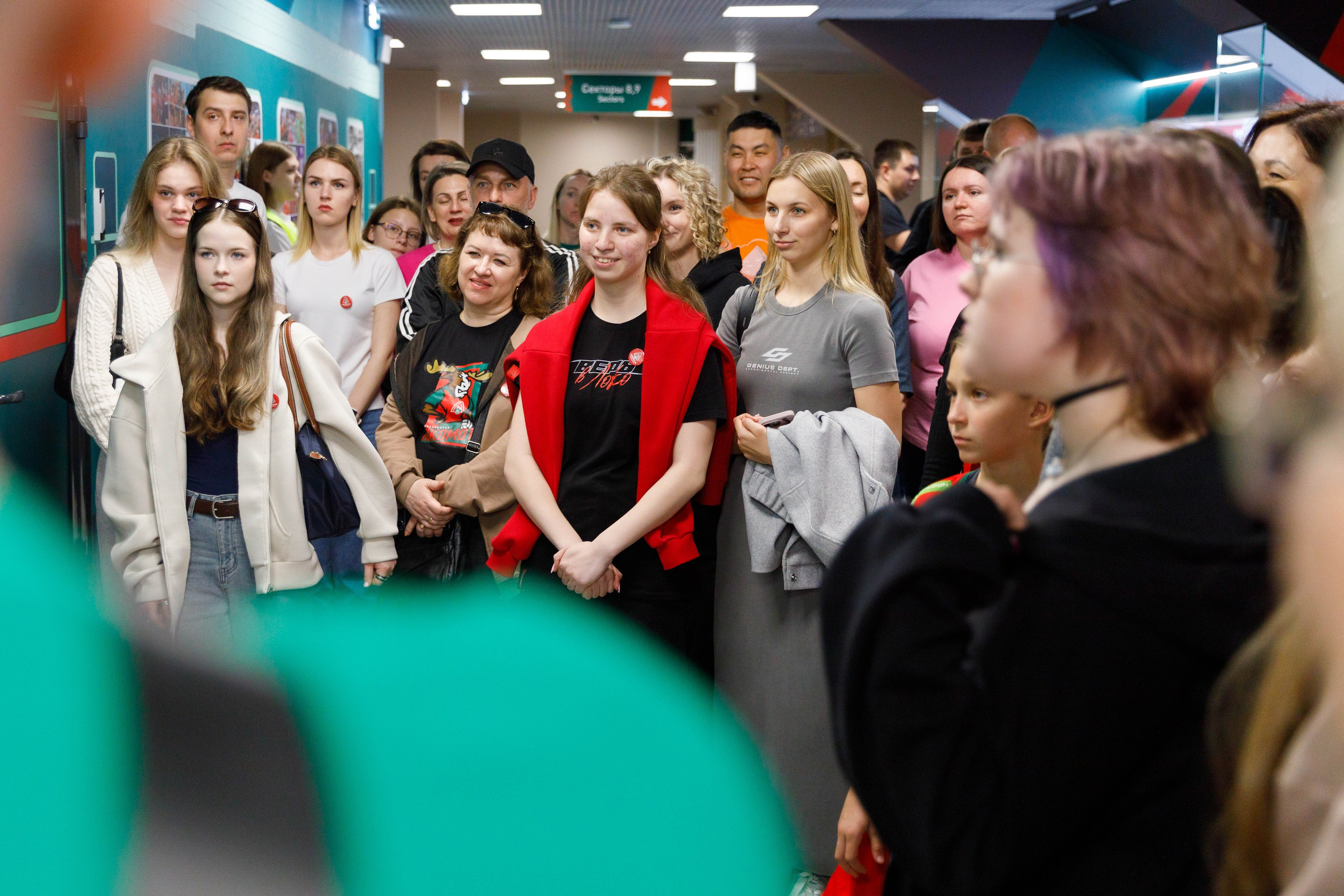ВК «Локомотив». Экскурсия для фанатов клуба. Репортажный фотограф в Новосибирске Алена Помазунова