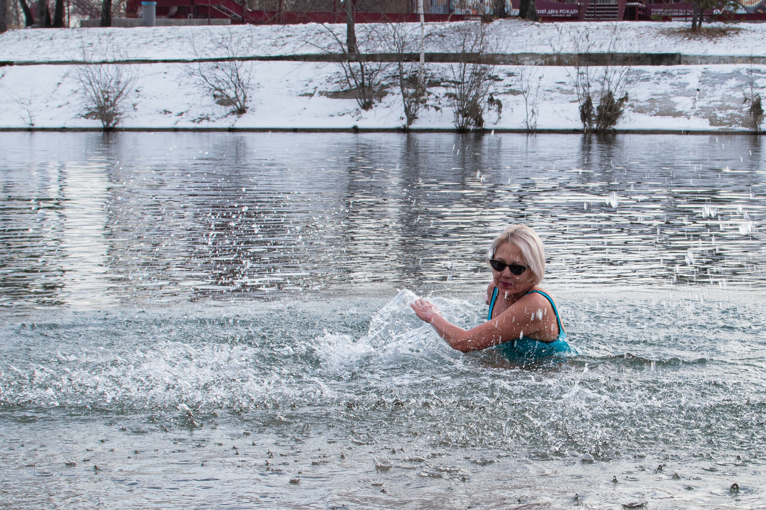 Иркутские моржи. Фотограф в Иркутске Николай Александров