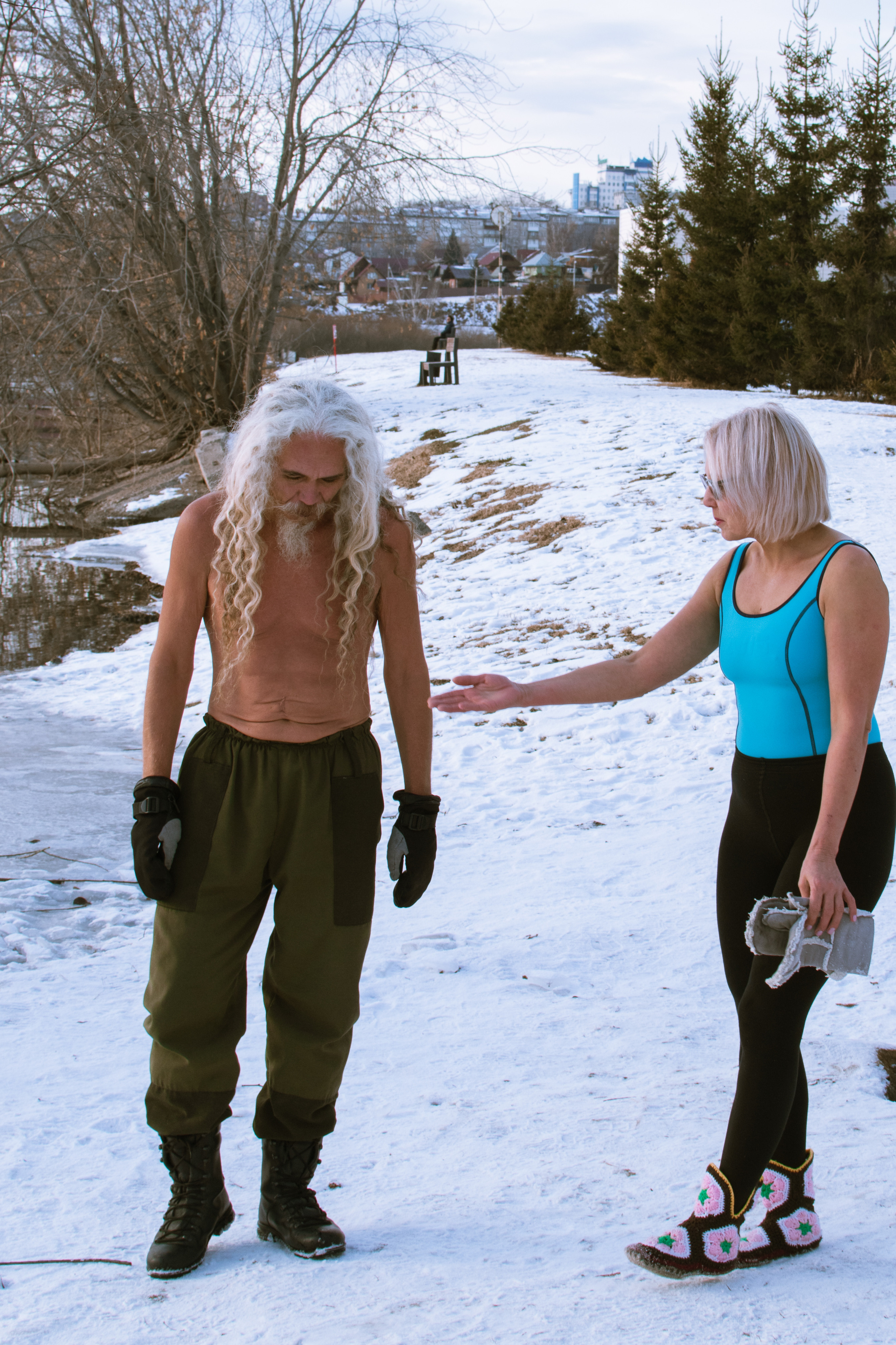 Иркутские моржи. Фотограф в Иркутске Николай Александров