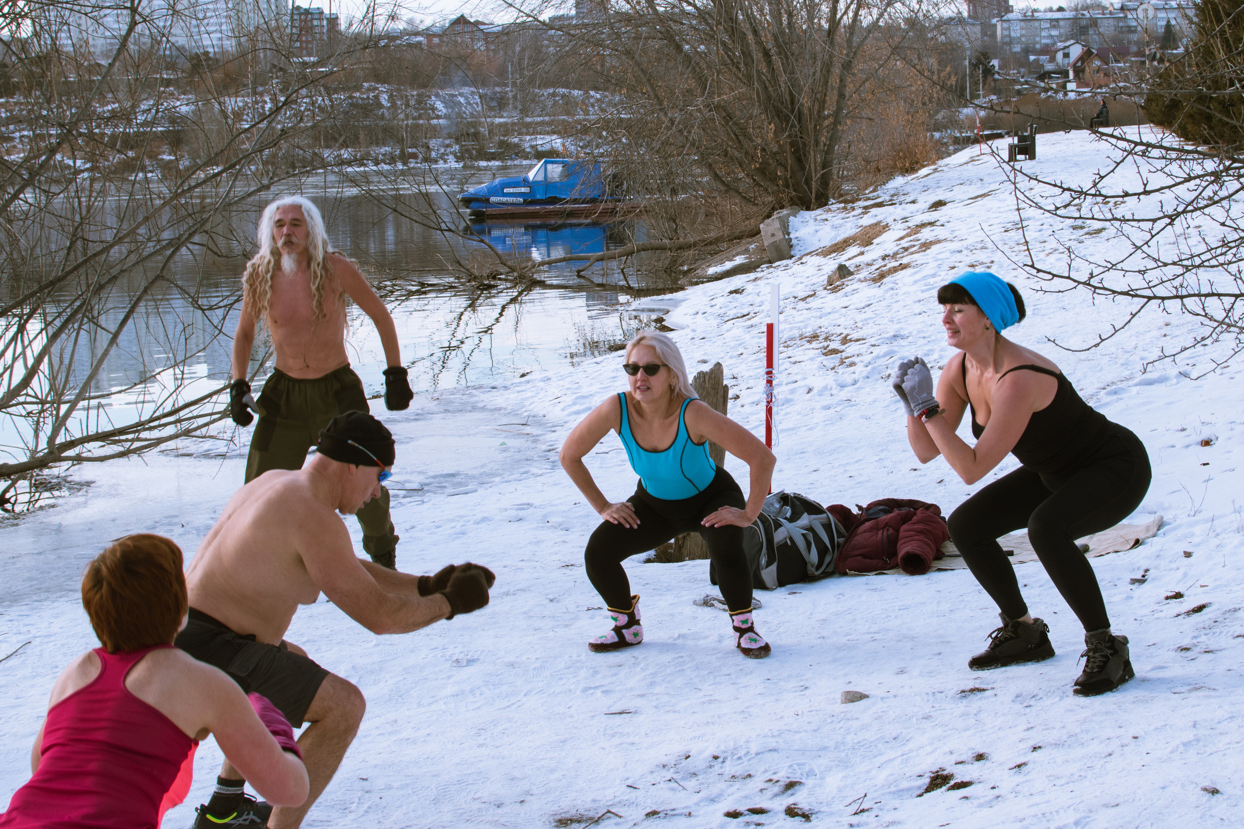 Иркутские моржи. Фотограф в Иркутске Николай Александров