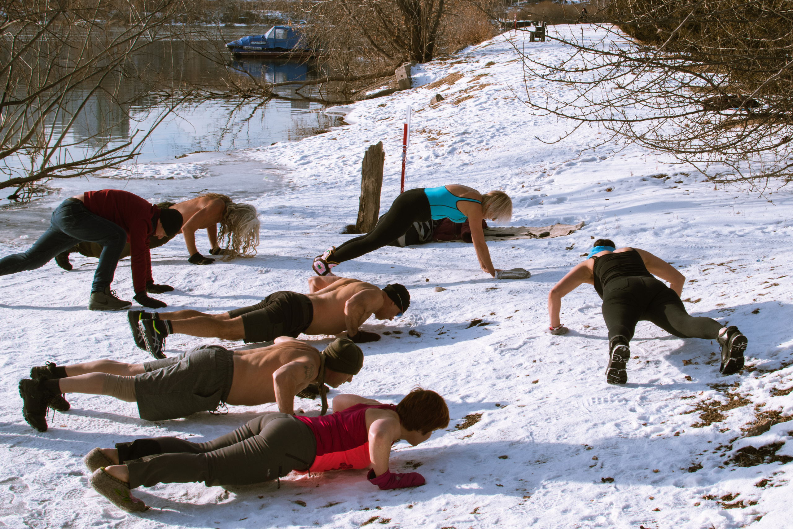 Иркутские моржи. Фотограф в Иркутске Николай Александров