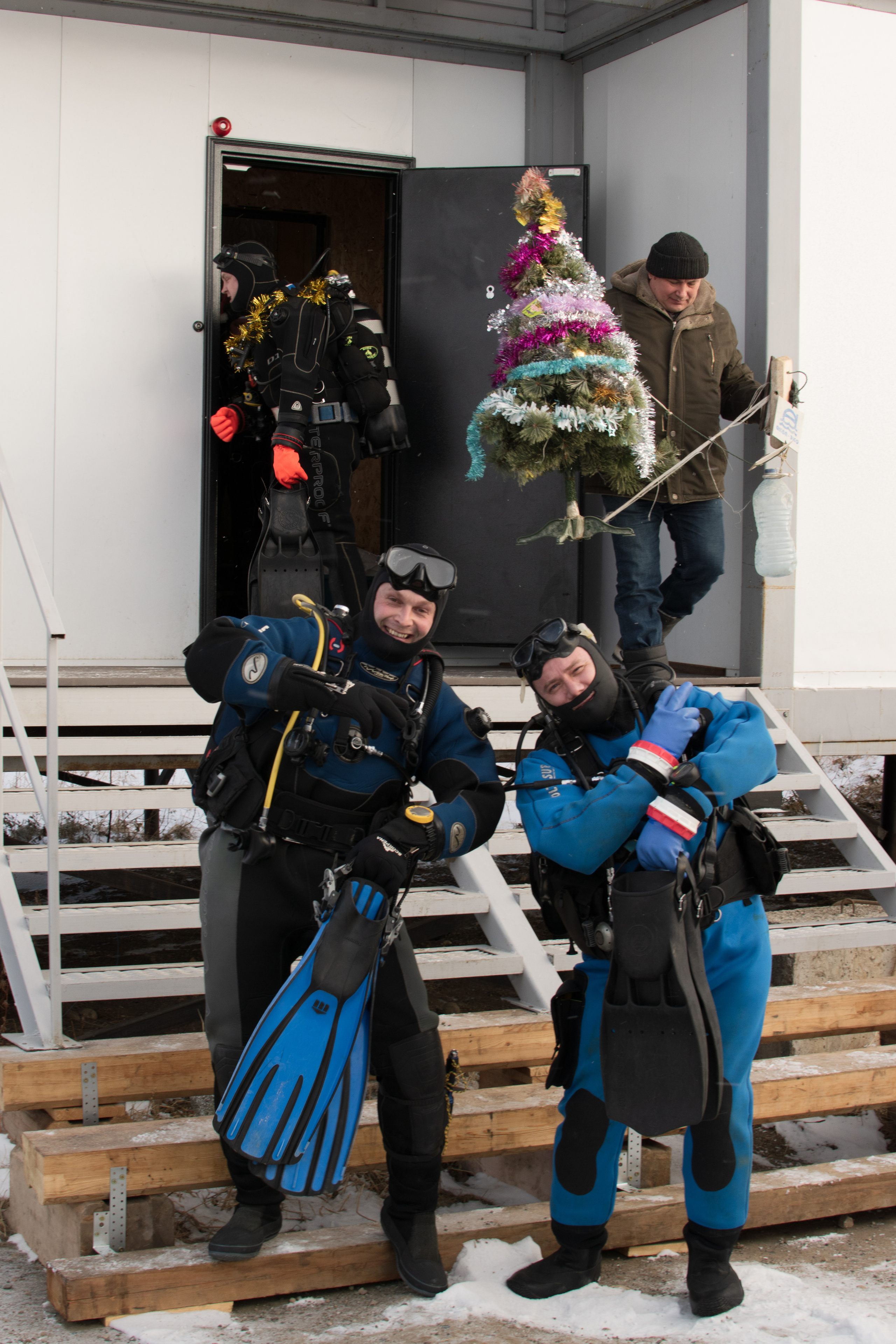 Новый год с дайверами Клуба «Аква-Эко». Фотограф в Иркутске Николай Александров