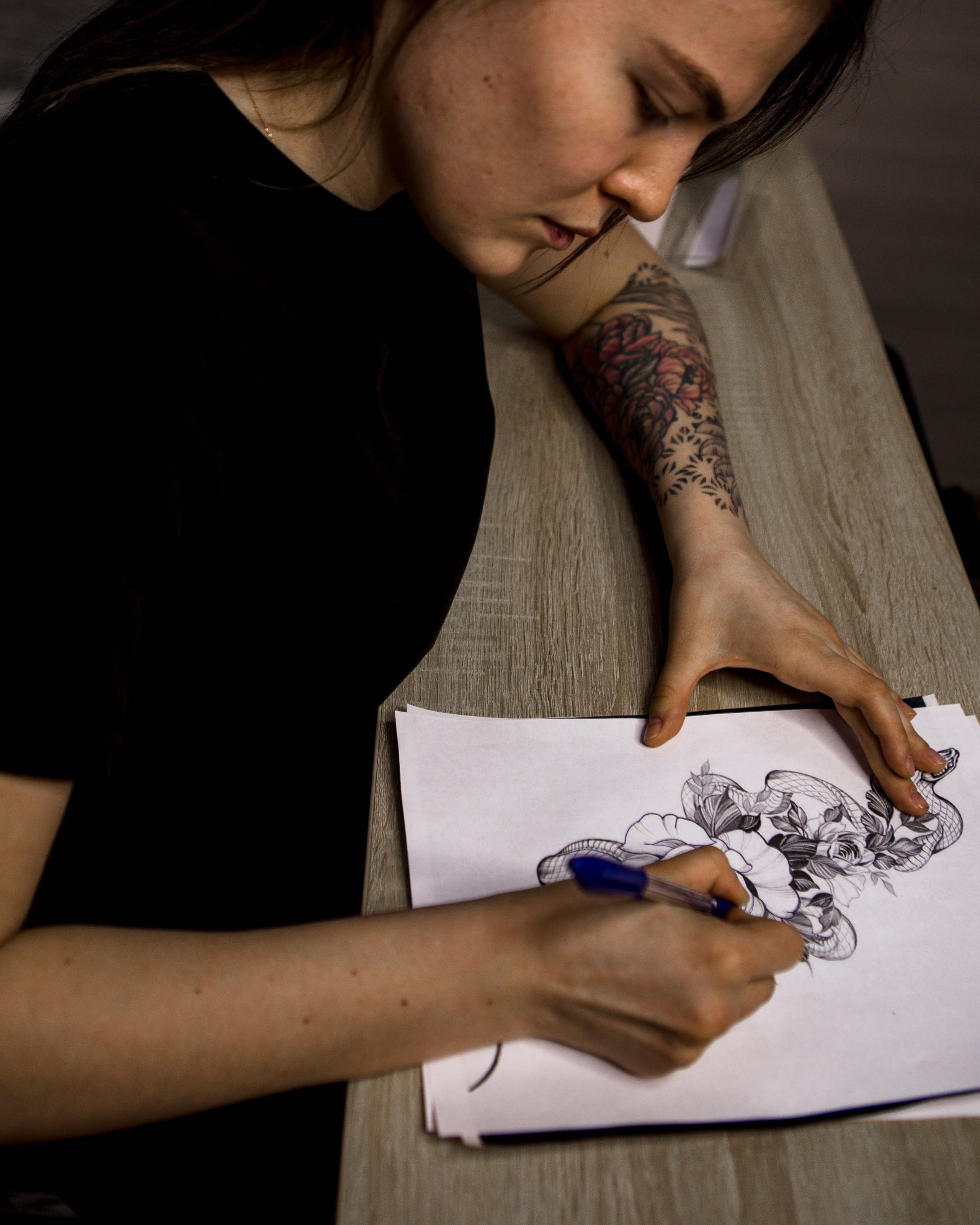 Тату. Контент фотограф, съемка для маркетплейсов, фуд съемка и репортажи в Новосибирске Ралия Галеева