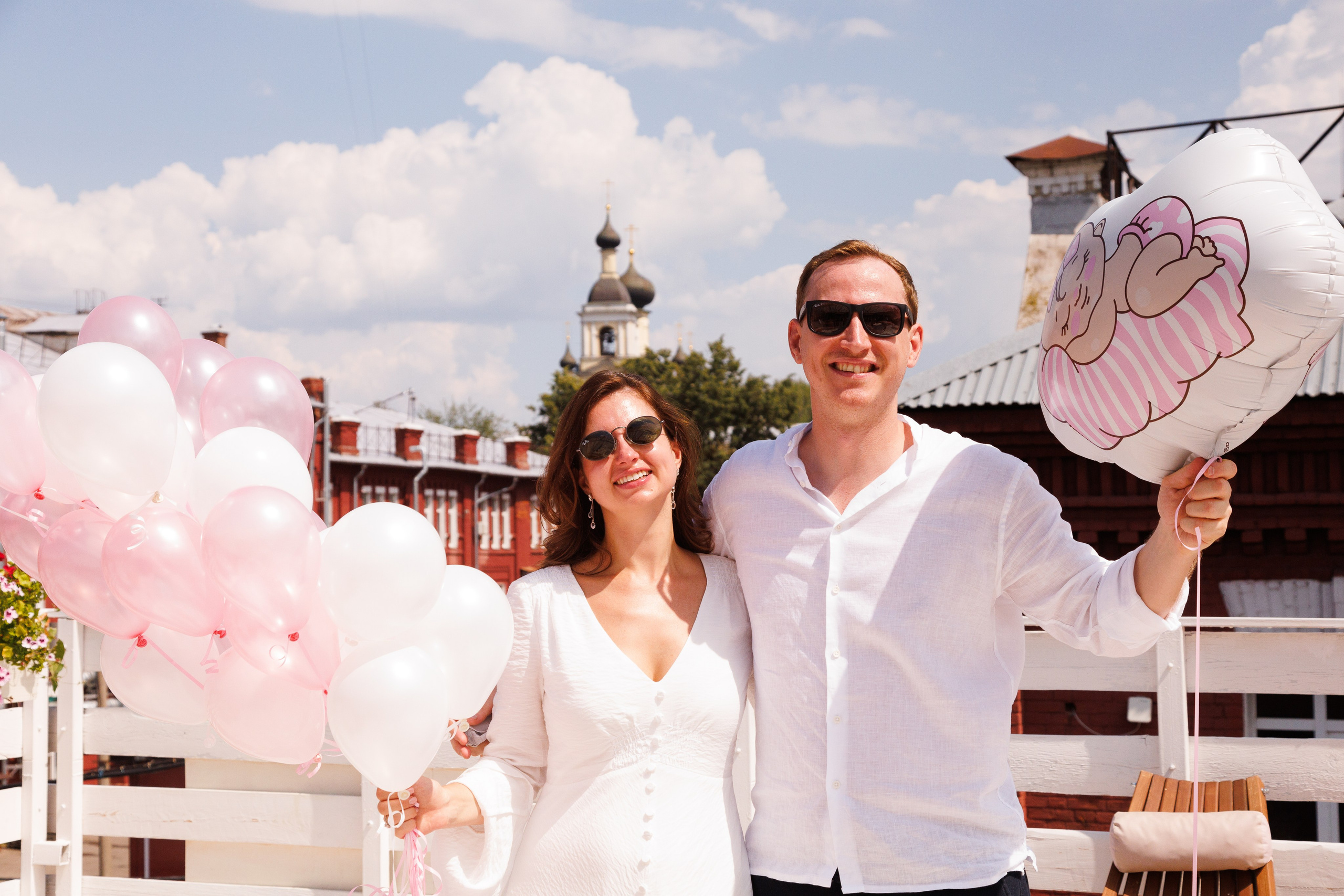 Гендер пати Артем и Марина. Анастасия, Фотограф женского портрета и беременности в стиле vogue