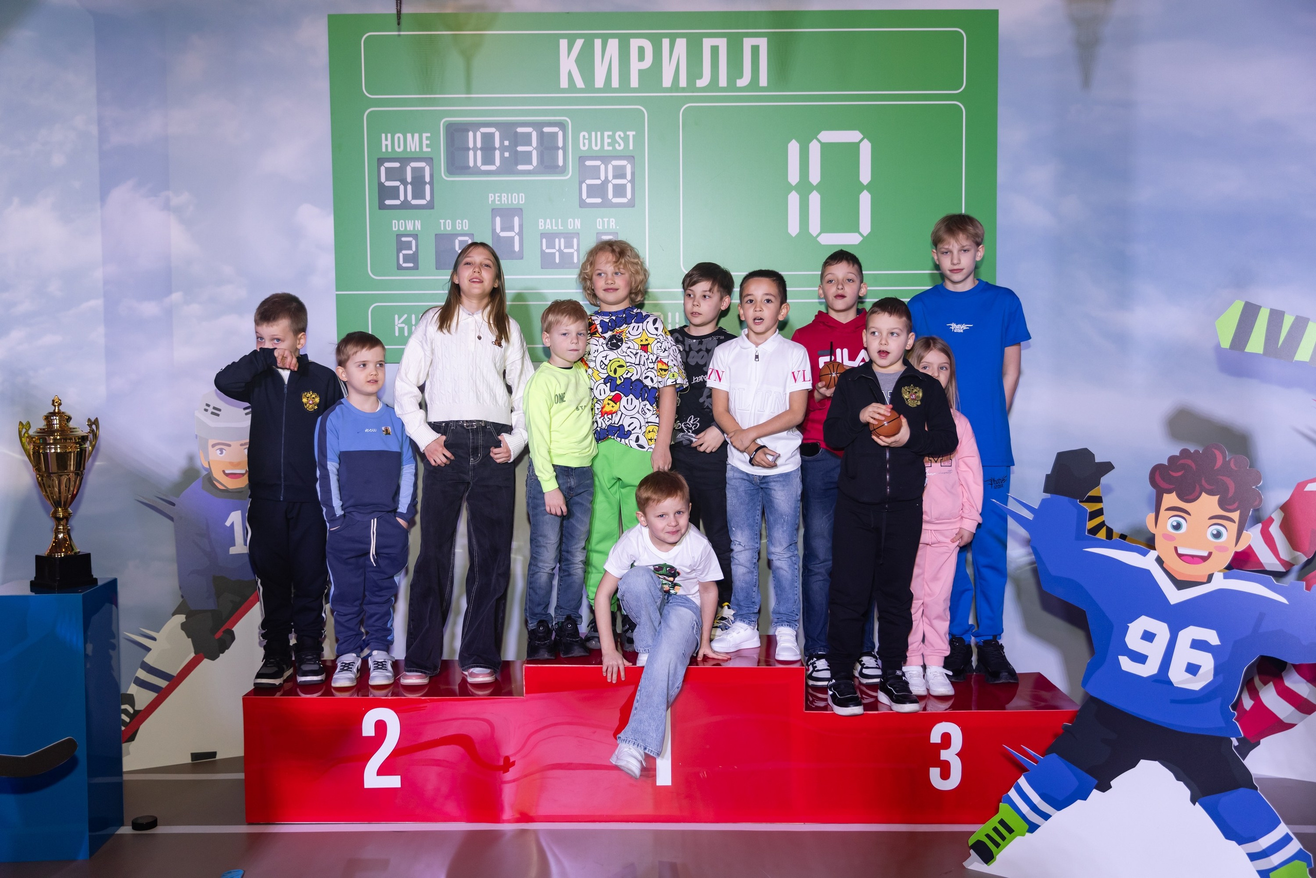 День рождения Кирилл 10 лет. Свадебный фотограф Москва