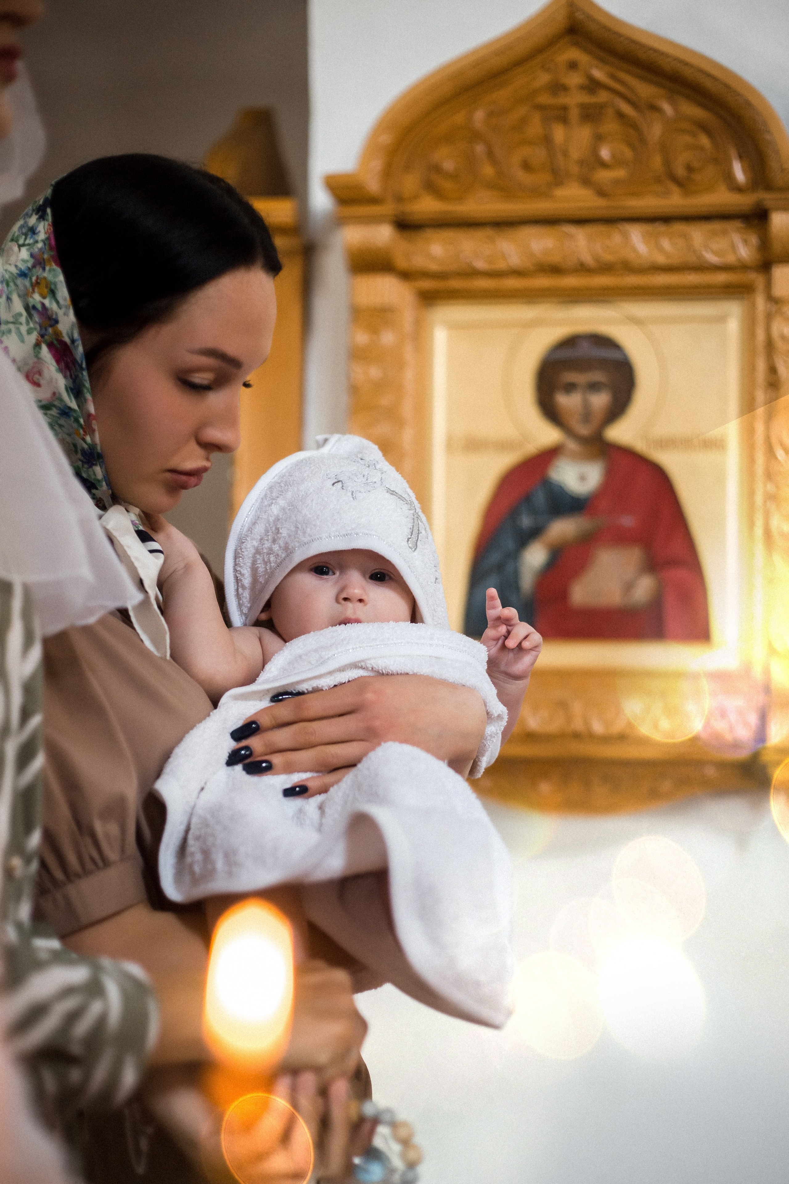 Таинство Крещения. Покровский Собор. Портретный, семейный, свадебный фотограф в Брянске Маргарита Василькова